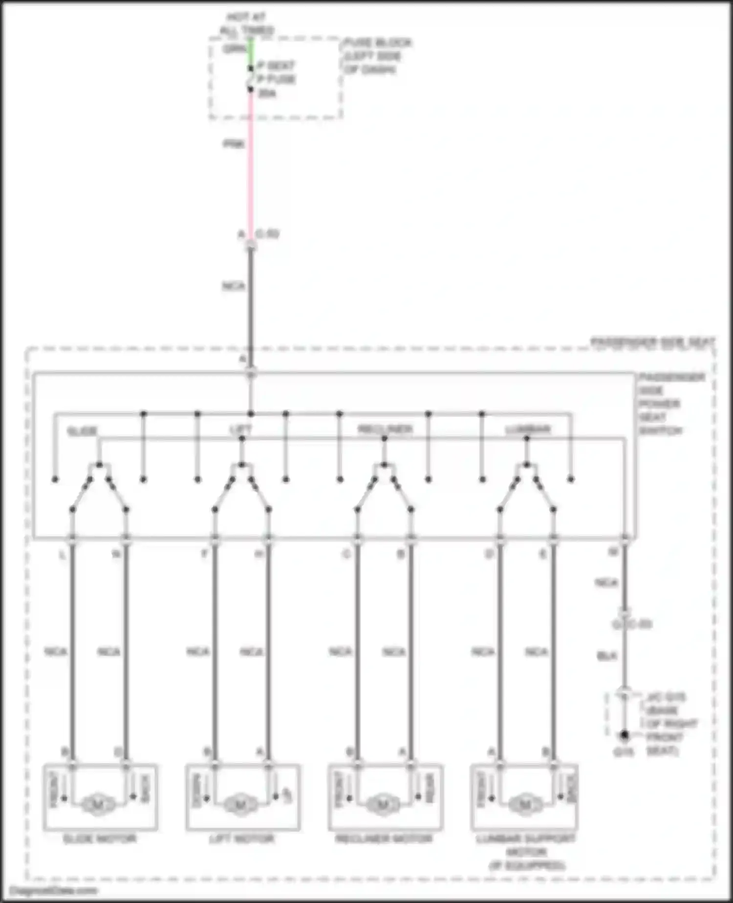 Wiring diagram grn for Mazda CX-9 II facelift (2020-2024) (10 of 114)