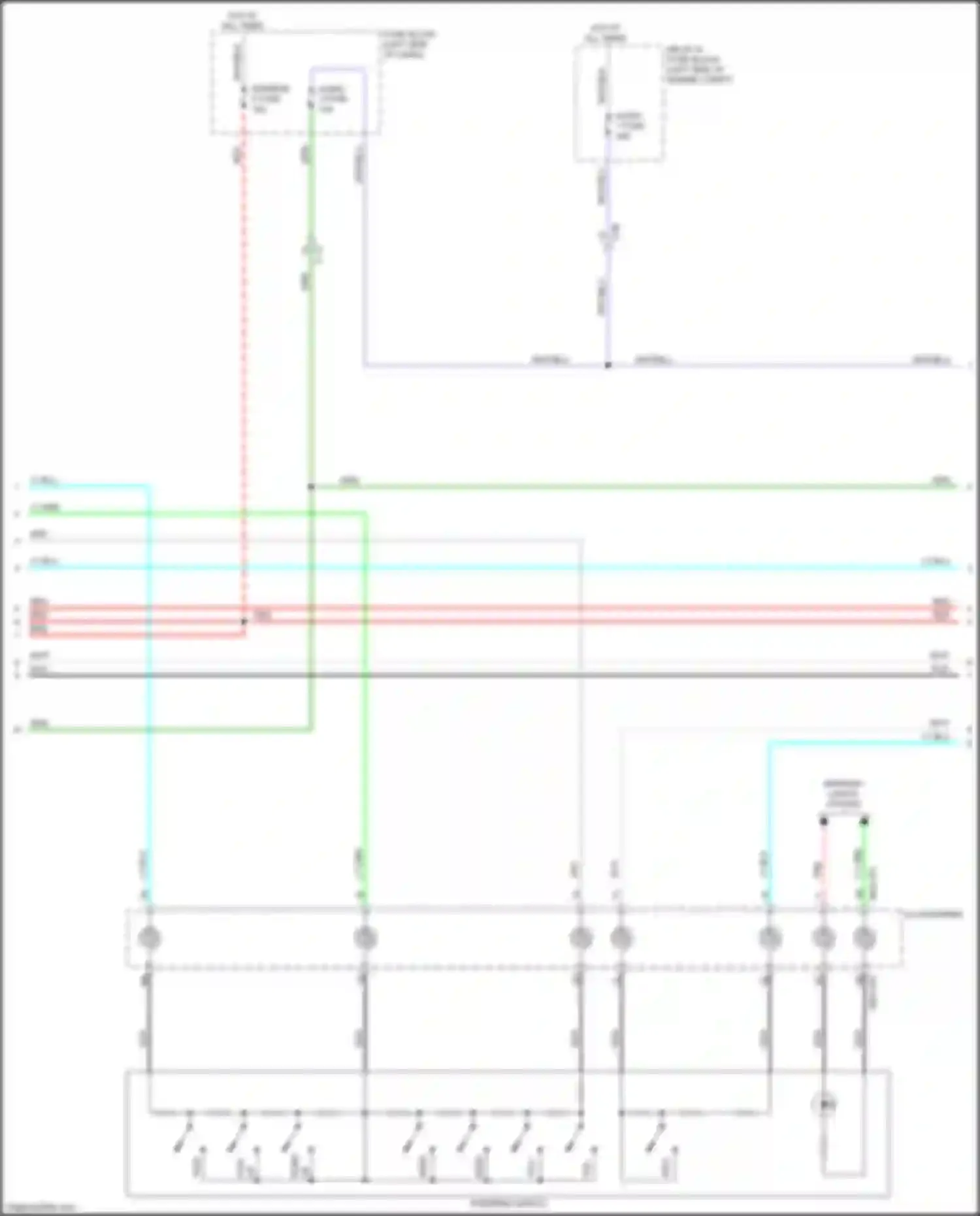 Wiring diagram grn for Mazda CX-9 II facelift (2020-2024) (83 of 114)