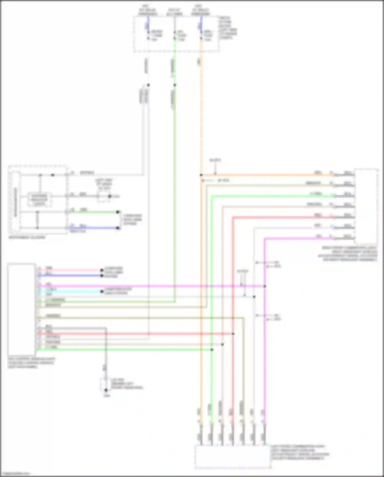 Wiring diagram grn/red for Mazda CX-9 II facelift (2020-2024) (1 of 24)