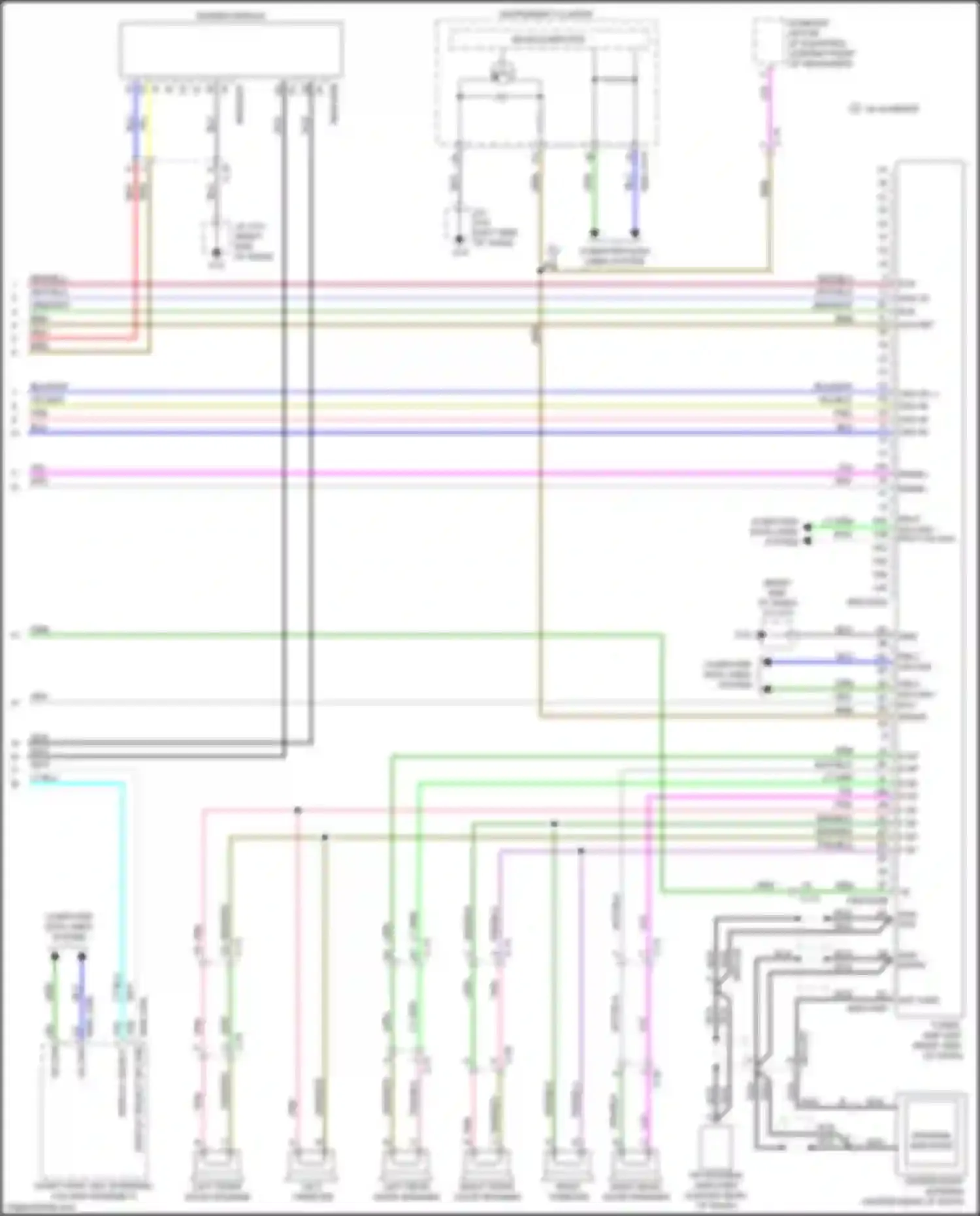 Wiring diagram grn/red for Mazda CX-9 II facelift (2020-2024) (7 of 24)
