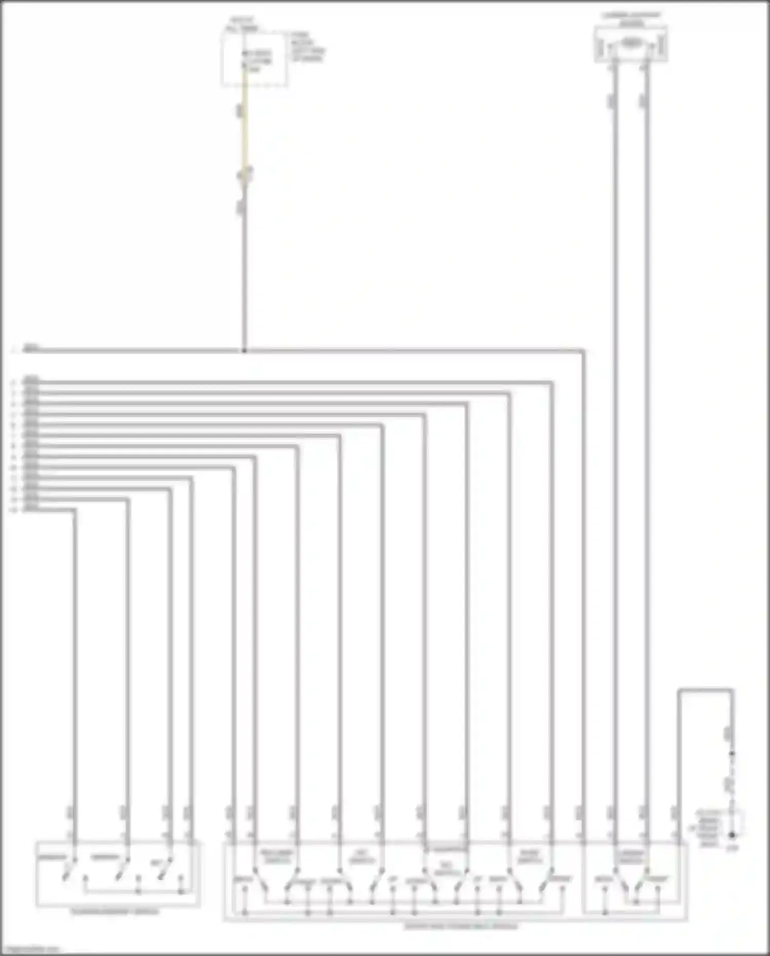 Wiring diagram hot at all times for Mazda CX-9 II facelift (2020-2024) (46 of 63)