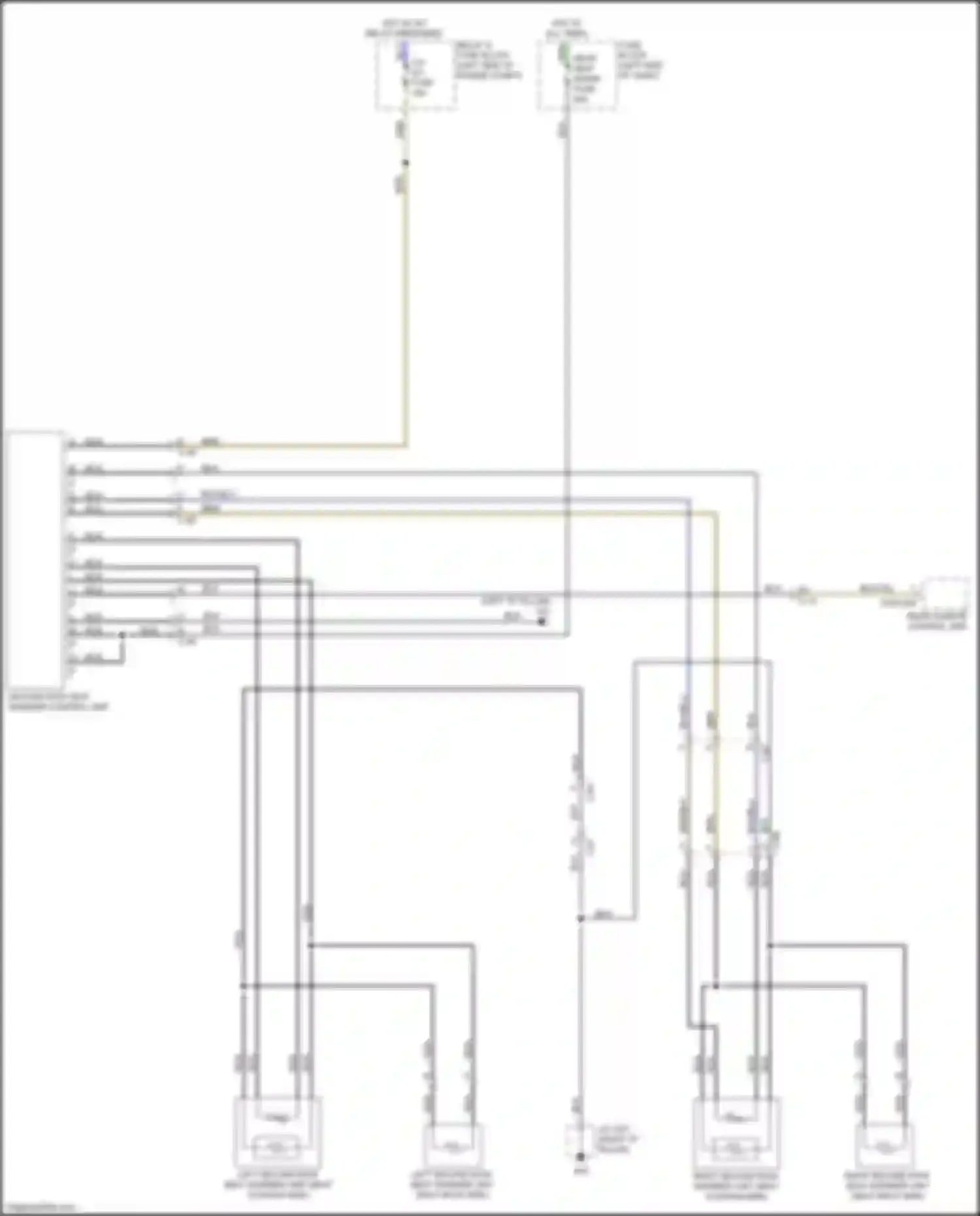 Wiring diagram hot at all times for Mazda CX-9 II facelift (2020-2024) (19 of 63)