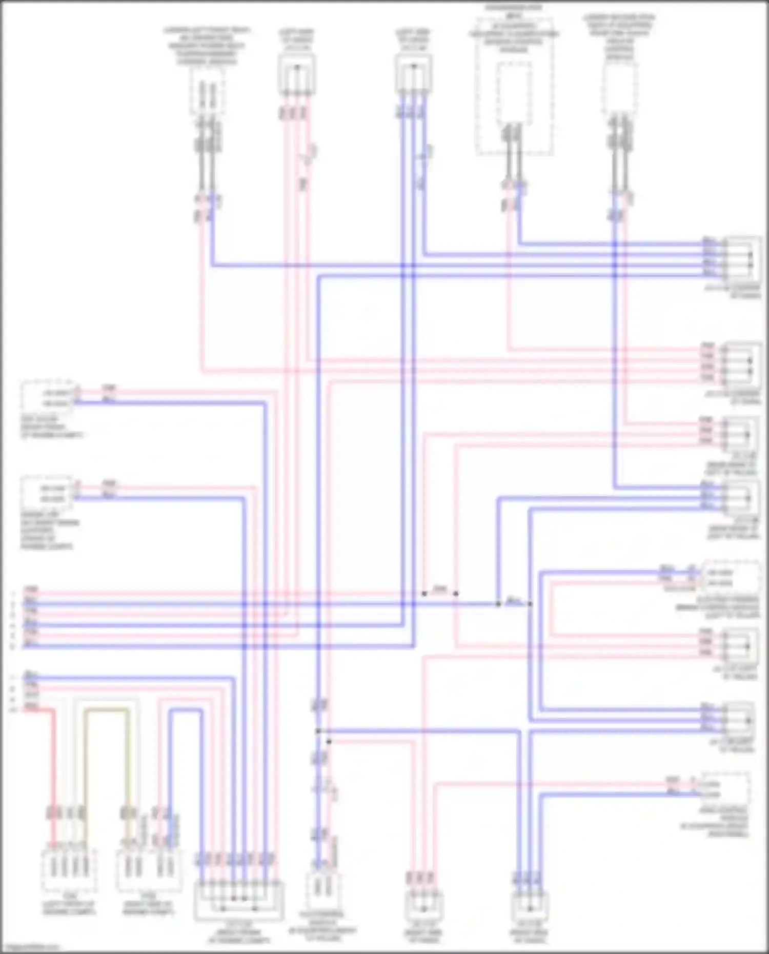 Wiring diagram hs can-l for Mazda CX-9 II facelift (2020-2024) (4 of 21)