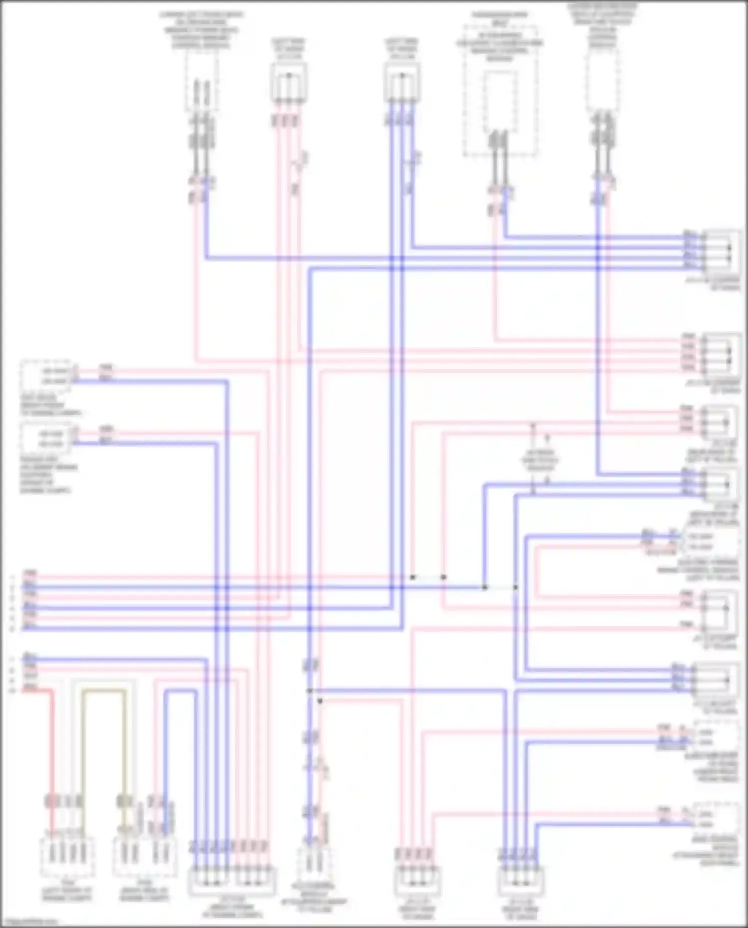 Wiring diagram j/c c-66 for Mazda CX-9 II facelift (2020-2024) (1 of 2)