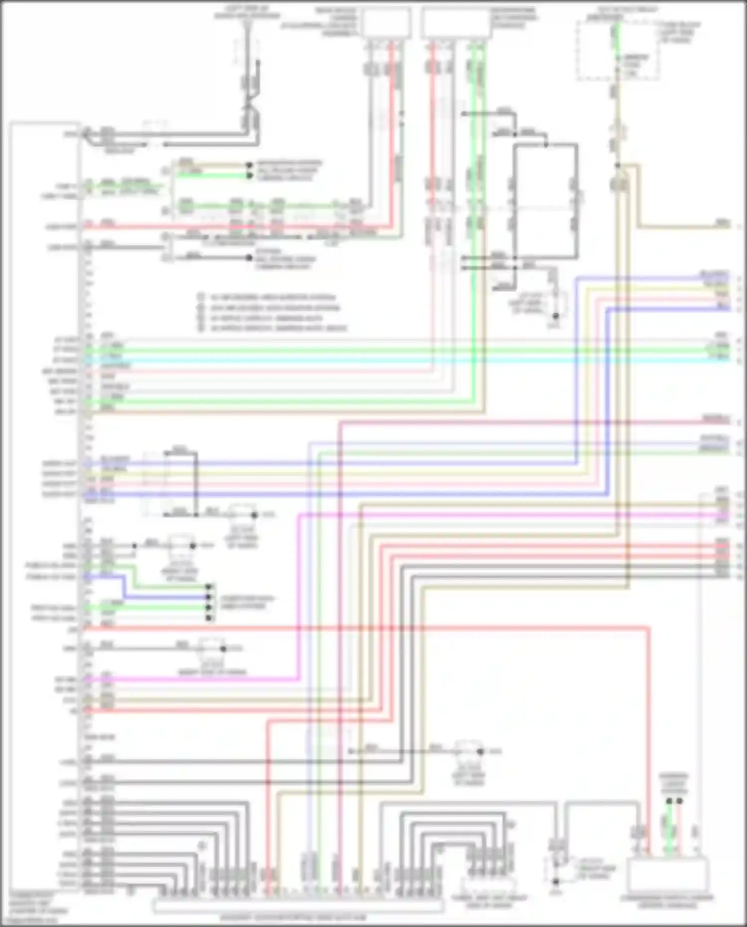 Wiring diagram mic gnd for Mazda CX-9 II facelift (2020-2024) (3 of 6)