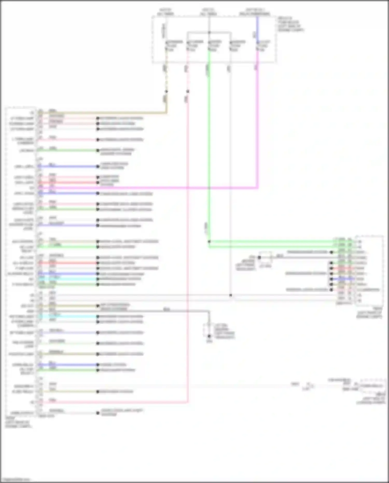 Wiring diagram mtr r for Mazda CX-9 II facelift (2020-2024) (1 of 1)