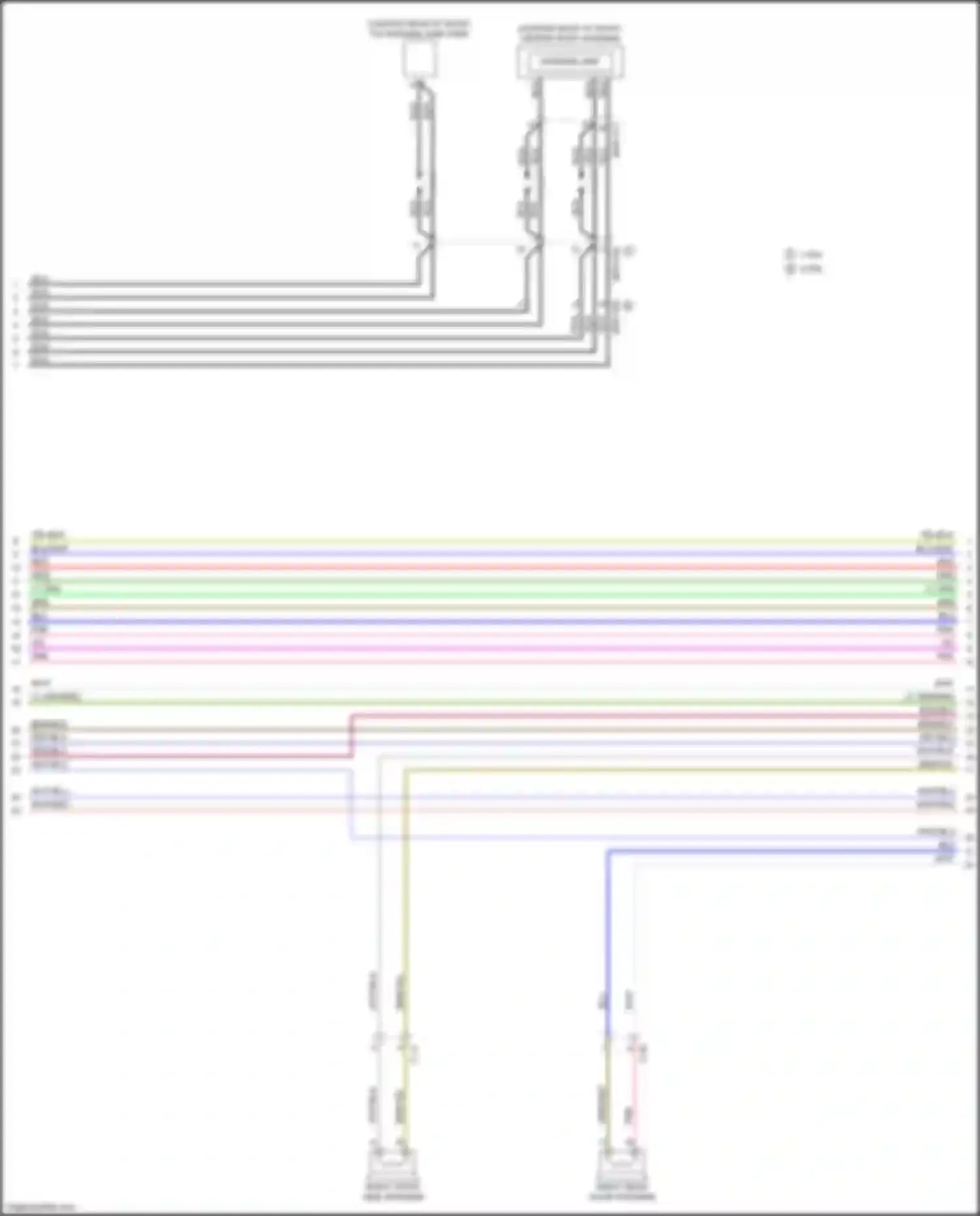 Wiring diagram nca for Mazda CX-9 II facelift (2020-2024) (78 of 96)