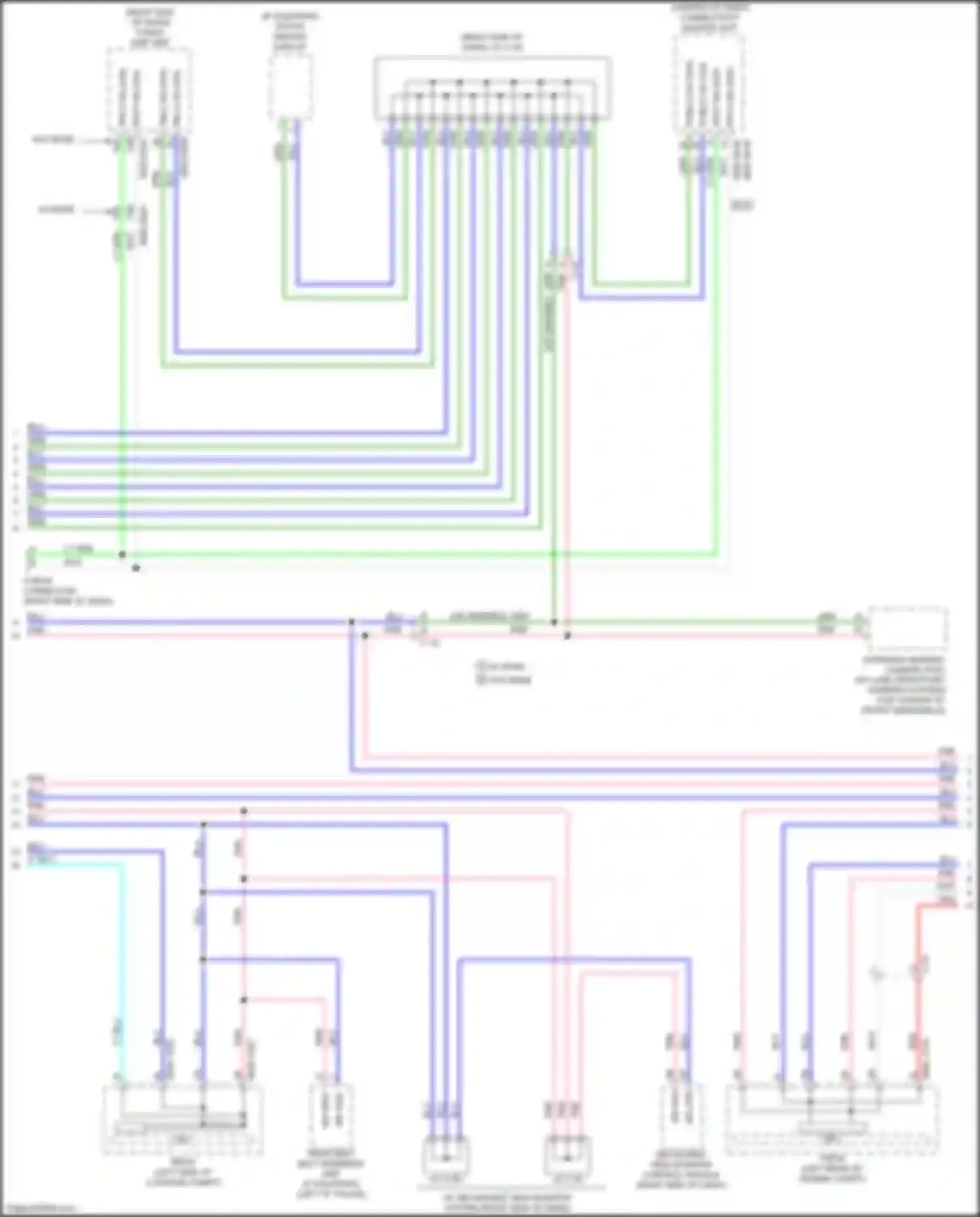 Wiring diagram pblc hs-can+ for Mazda CX-9 II facelift (2020-2024) (1 of 3)