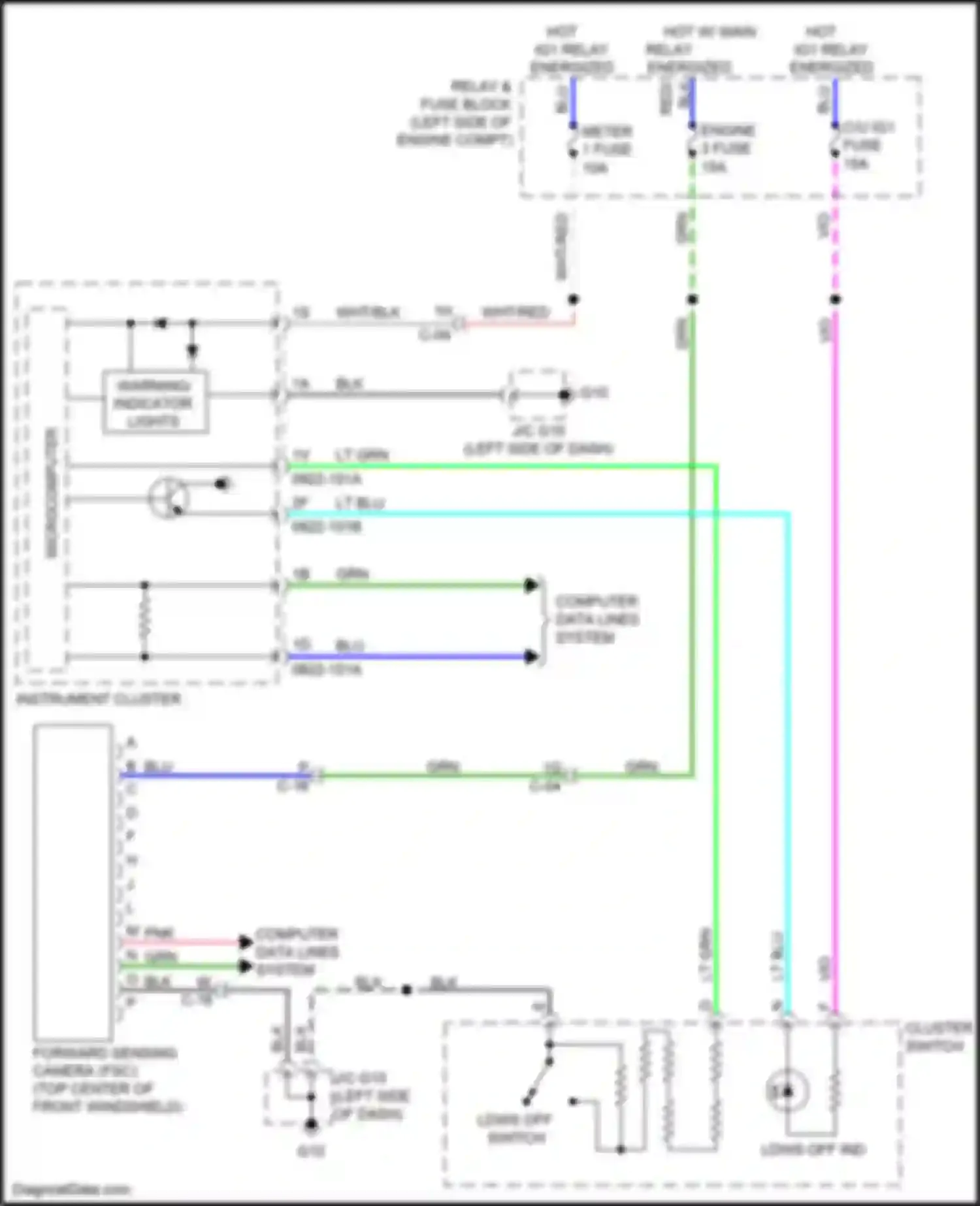 Wiring diagram pnk for Mazda CX-9 II facelift (2020-2024) (83 of 112)