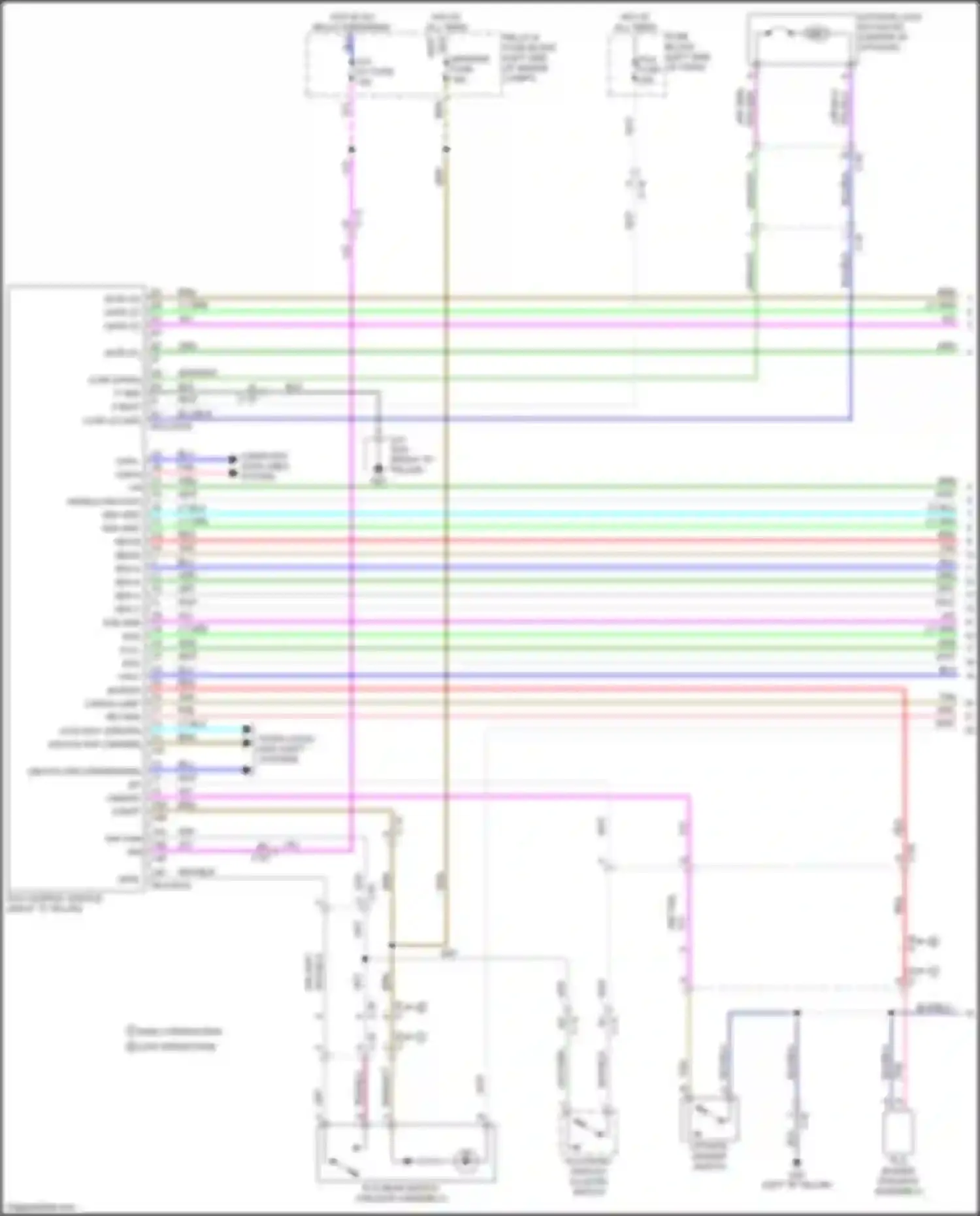 Wiring diagram pnk for Mazda CX-9 II facelift (2020-2024) (65 of 112)