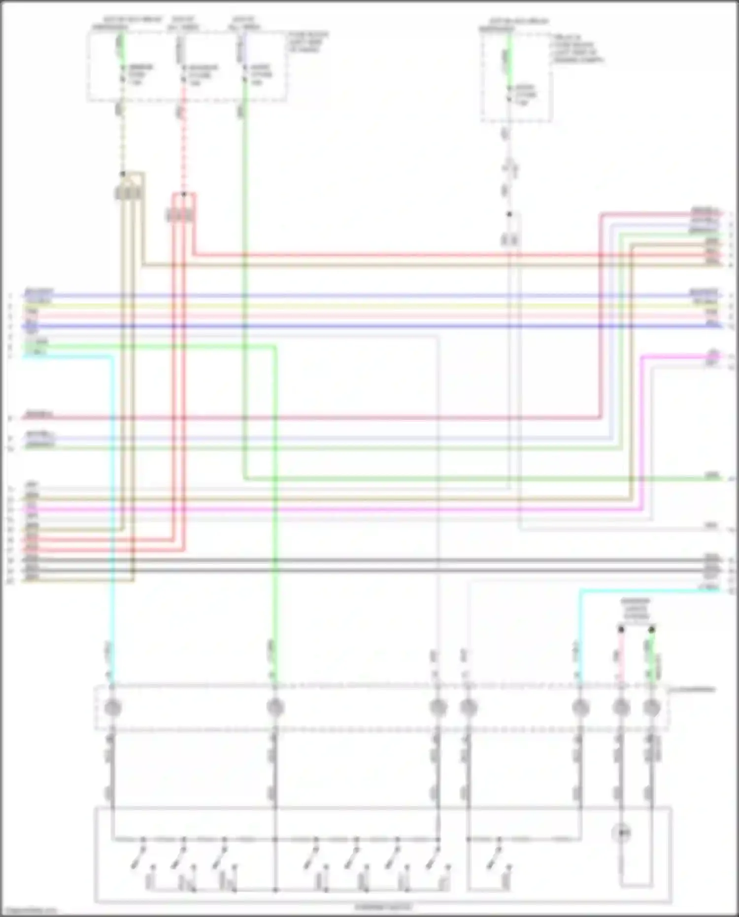 Wiring diagram pnk for Mazda CX-9 II facelift (2020-2024) (87 of 112)