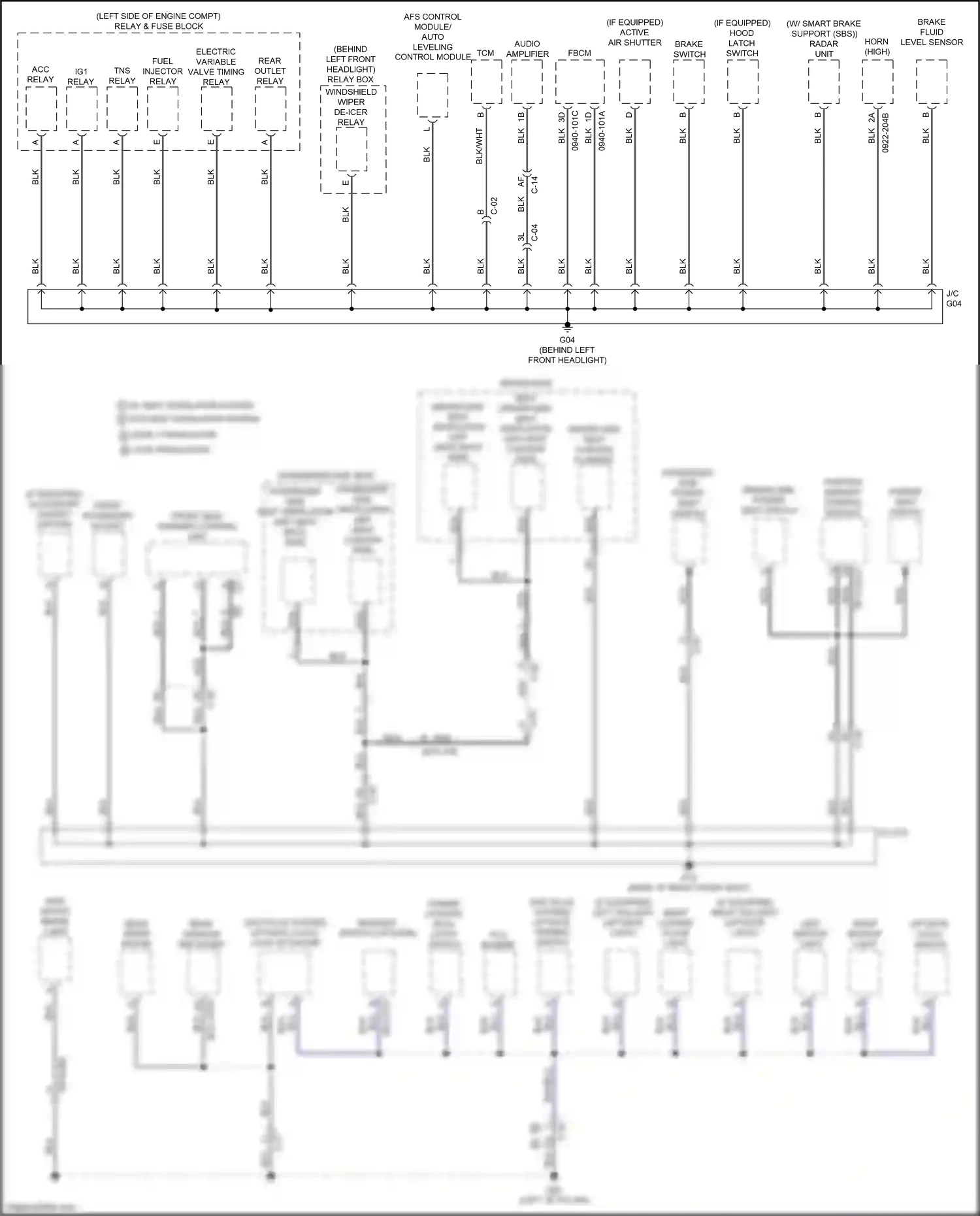 Mazda CX-9 II facelift (2020-2024) position memory control module wiring diagram  (3 of 6)