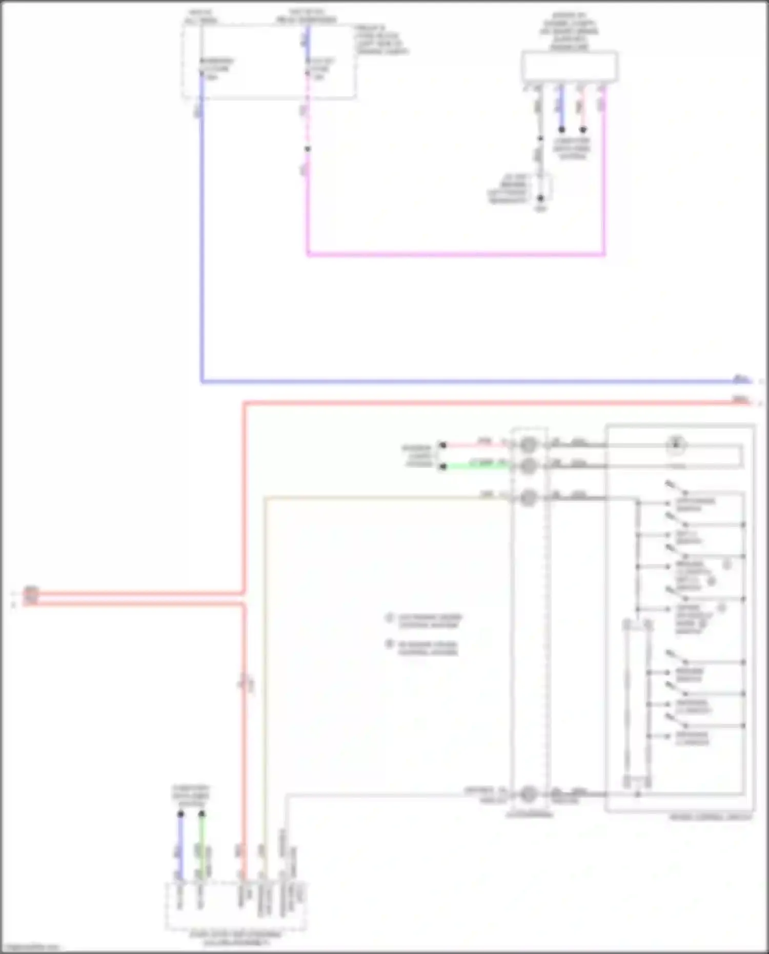Wiring diagram relay energized for Mazda CX-9 II facelift (2020-2024) (15 of 33)