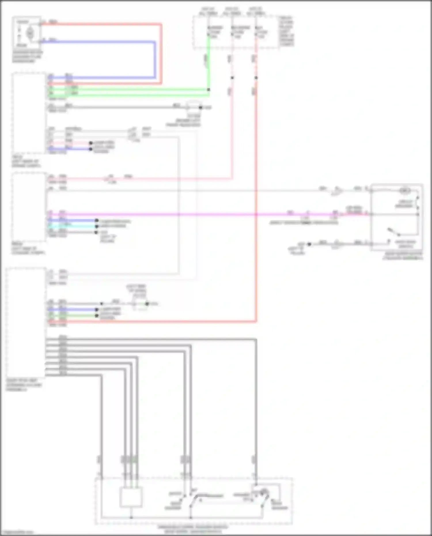 Wiring diagram wht for Mazda CX-9 II facelift (2020-2024) (30 of 95)