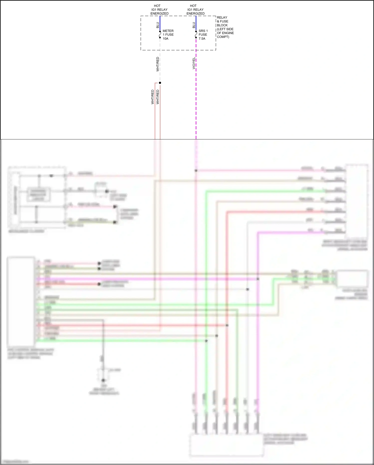 Mazda CX-9 II (2016-2021) afs control module/ auto leveling control module wiring diagram  (2 of 2)