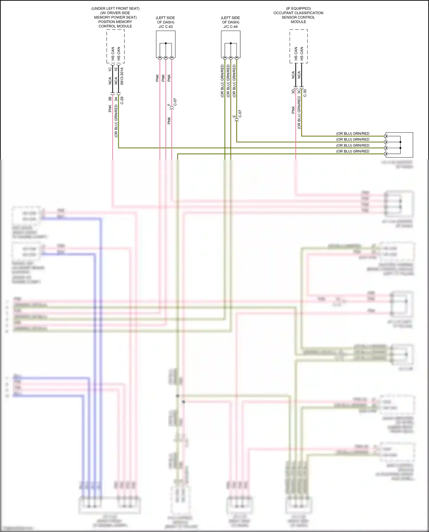 Mazda CX-9 II (2016-2021) awd control module wiring diagram  (2 of 2)