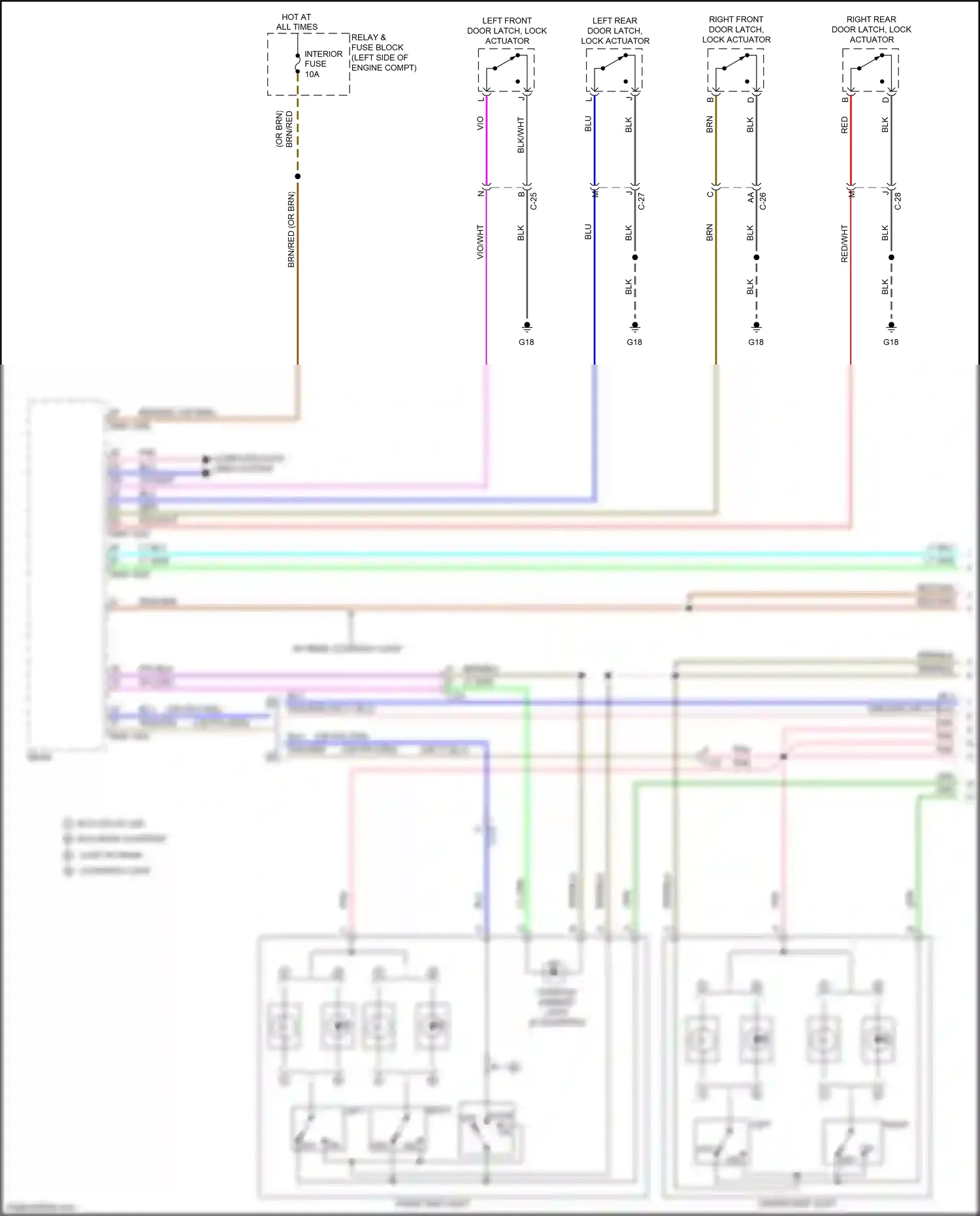 Mazda CX-9 II (2016-2021) computer data lines system wiring diagram  (21 of 69)
