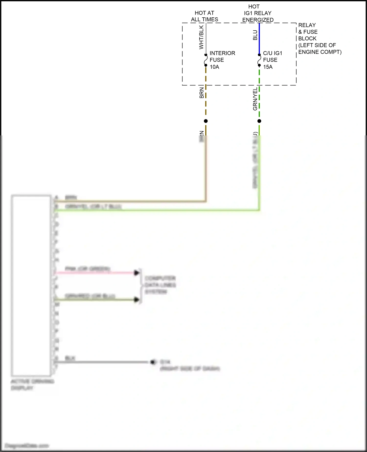 Mazda CX-9 II (2016-2021) computer data lines system wiring diagram  (27 of 69)