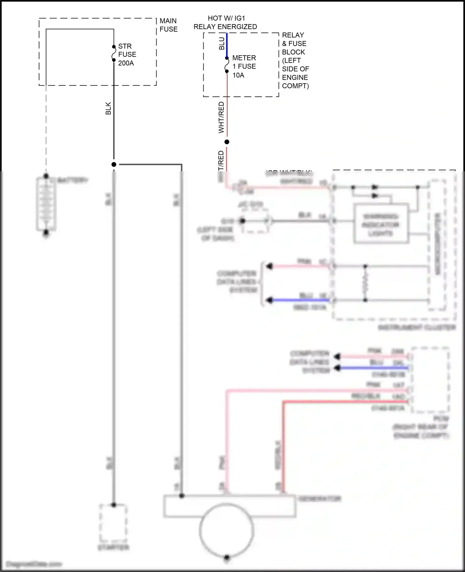 Mazda CX-9 II (2016-2021) computer data lines system wiring diagram  (54 of 69)
