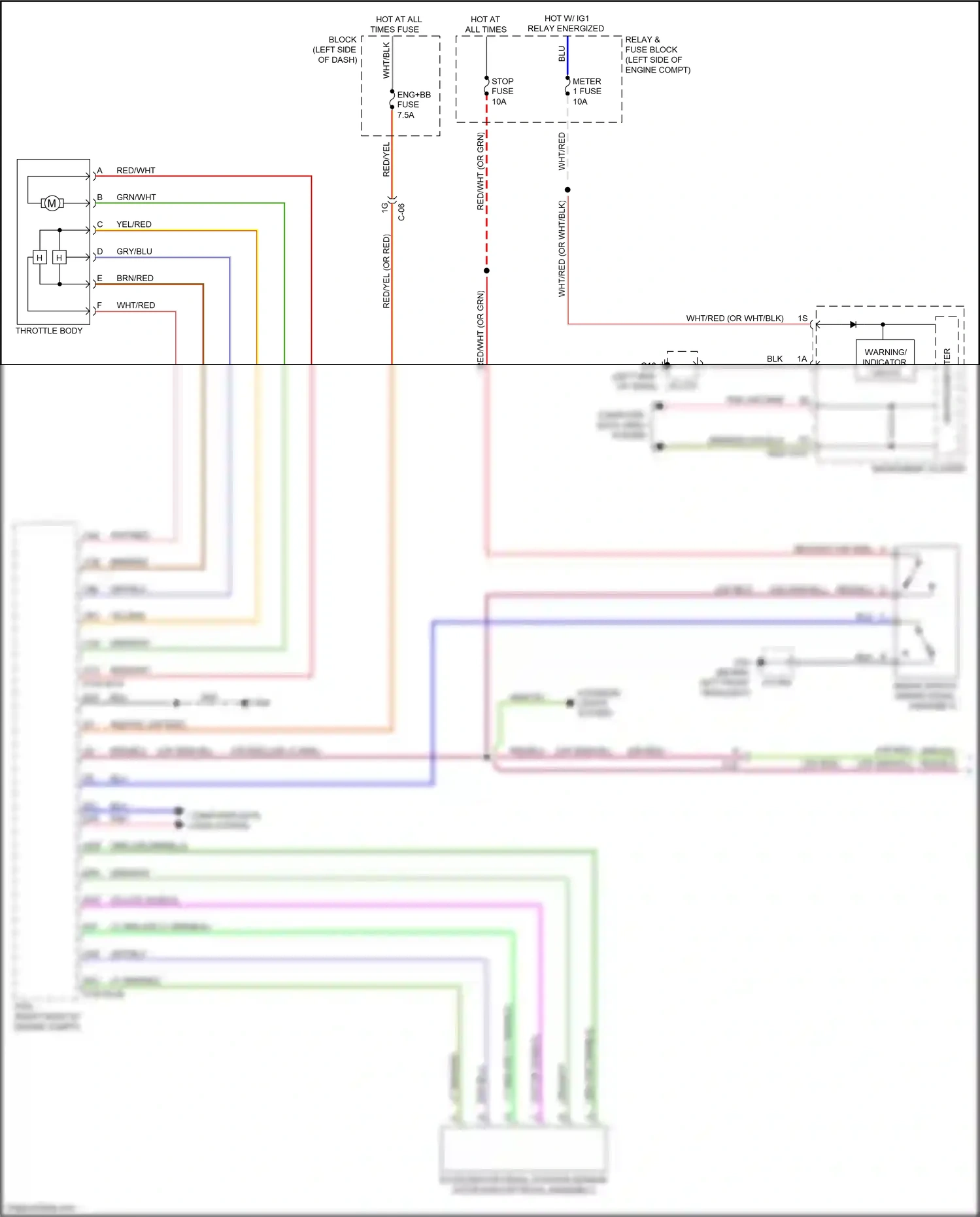 Mazda CX-9 II (2016-2021) computer data lines system wiring diagram  (55 of 69)