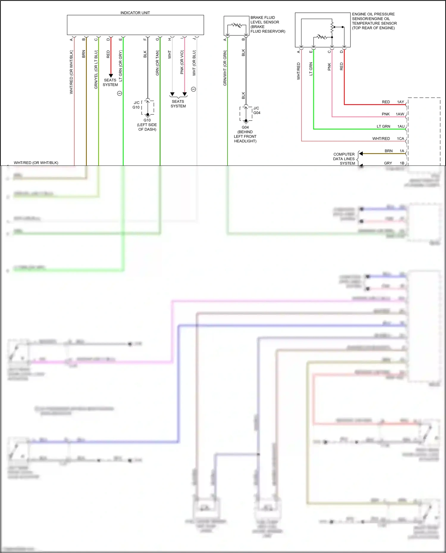 Mazda CX-9 II (2016-2021) computer data lines system wiring diagram  (24 of 69)