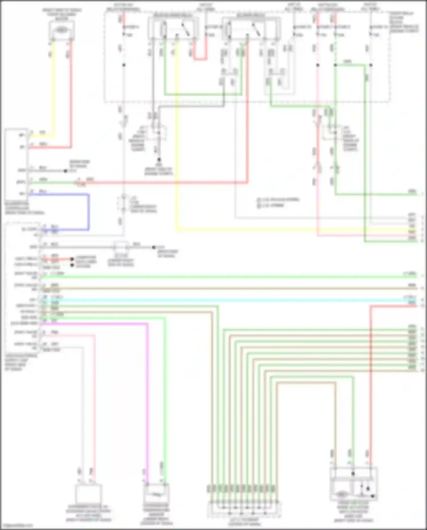 CX-90 Mazda I (2023-2024): Automatic a/c circuit (1 of 6)
