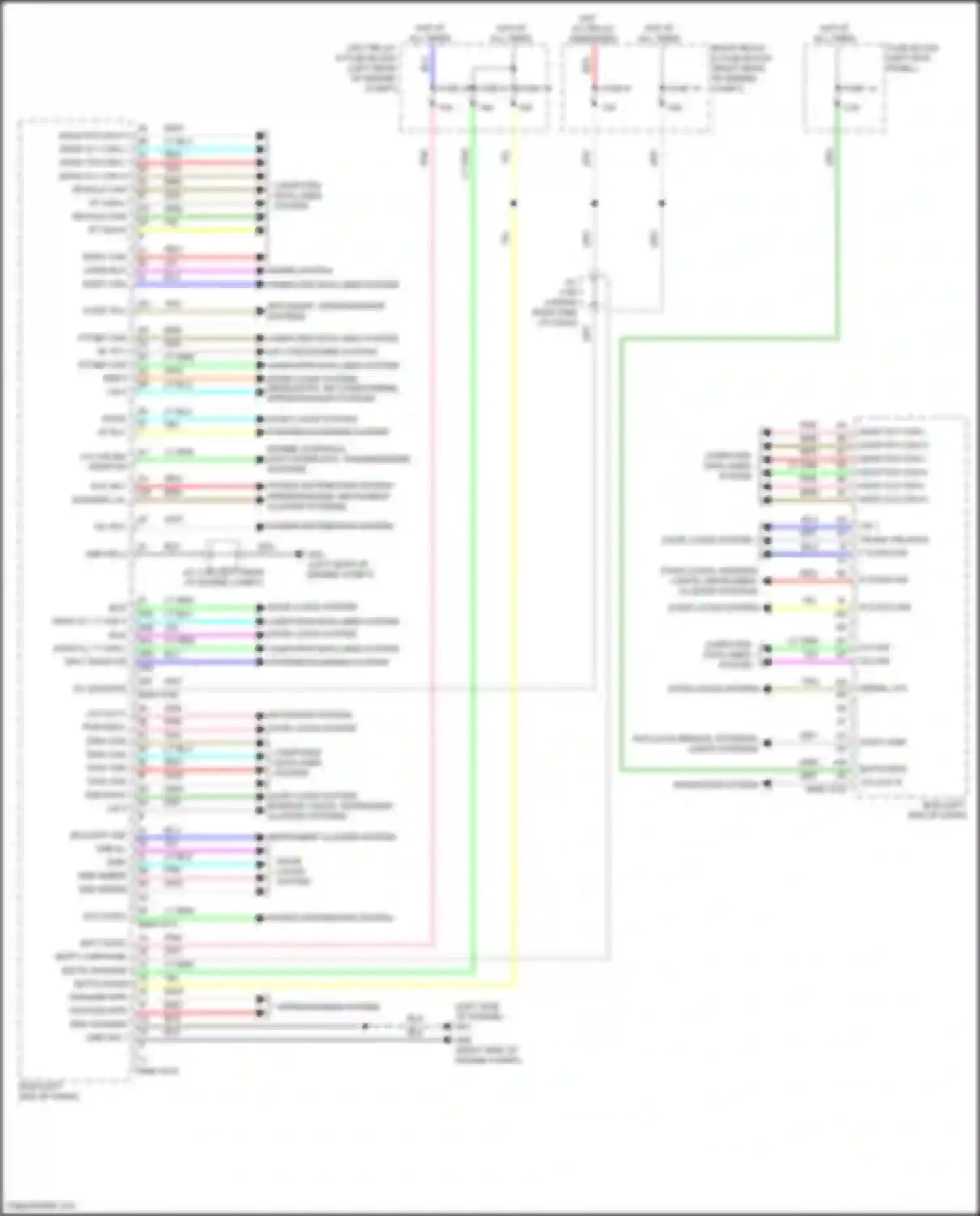CX-90 Mazda I (2023-2024): Body control module circuit