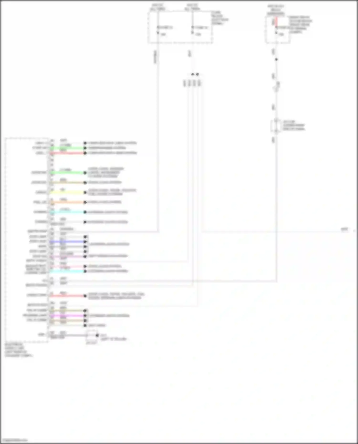 CX-90 Mazda I (2023-2024): Electrical supply unit circuit (1 of 2)
