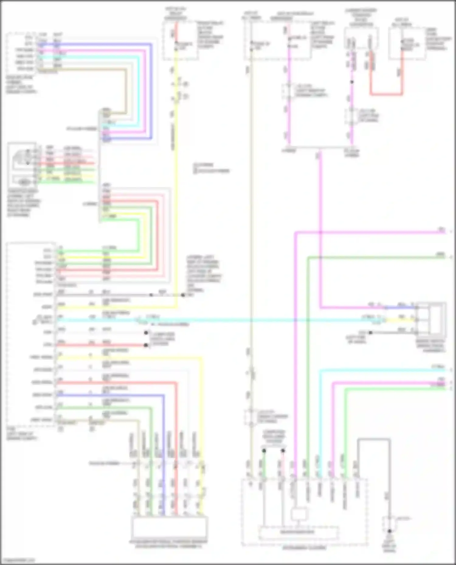 CX-90 Mazda I (2023-2024): Cruise control circuit (1 of 2)