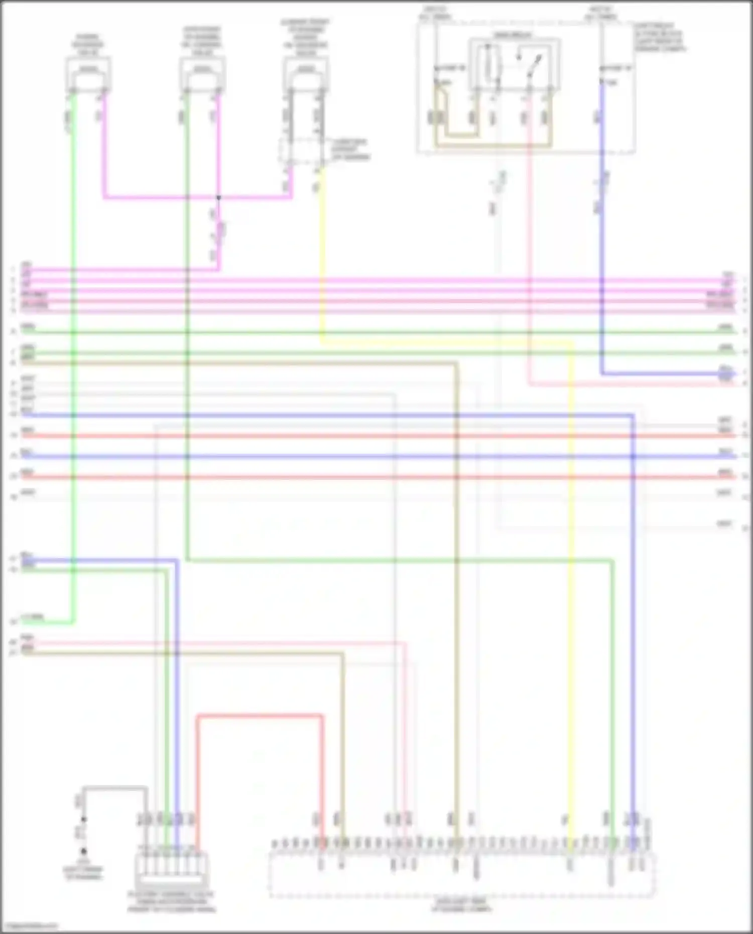 CX-90 Mazda I (2023-2024): Wiring diagram engine performance 2.5l plug-in hybrid, engine controls circuit (3 of 6)