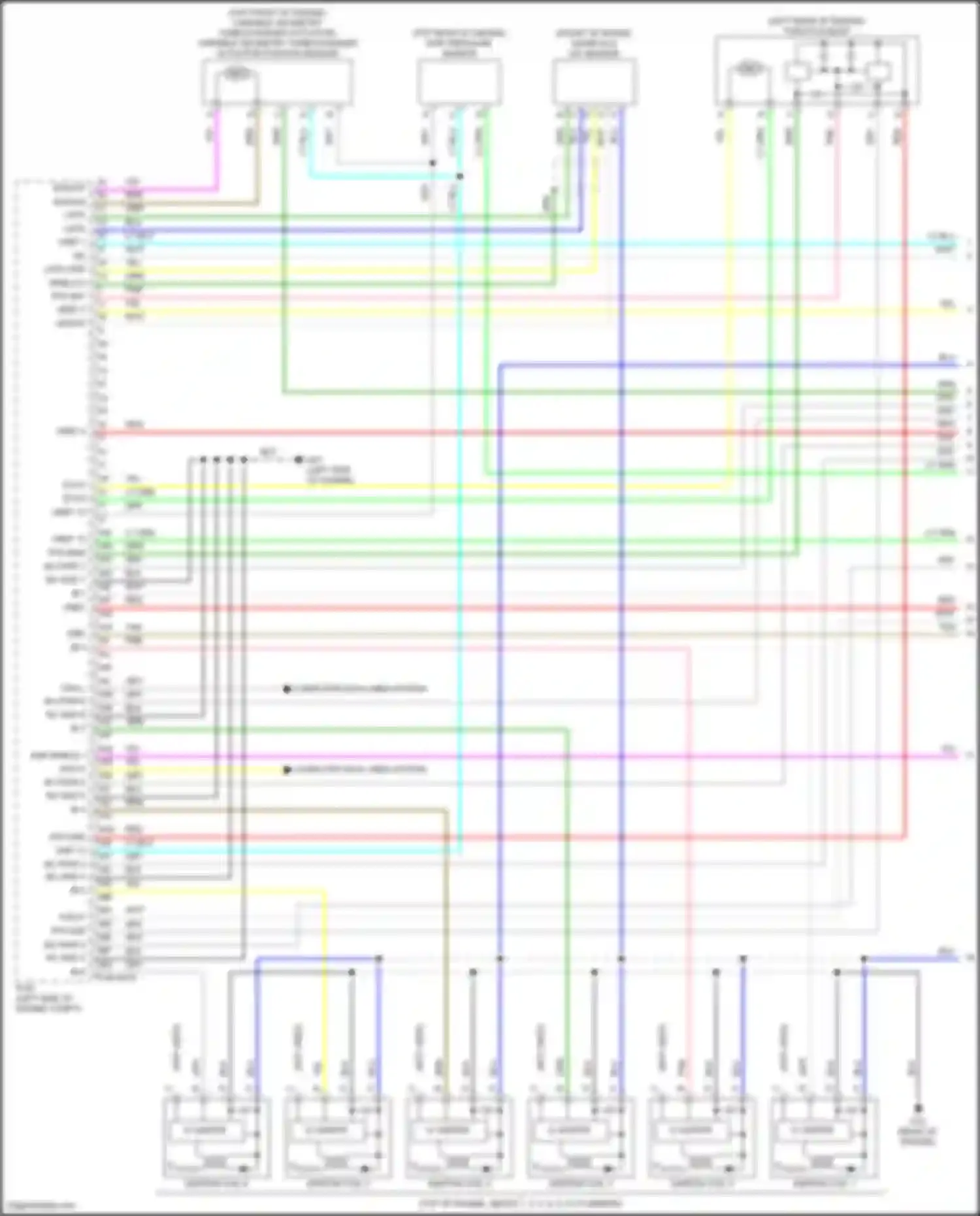 CX-90 Mazda I (2023-2024): Wiring diagram engine performance 3.3l hybrid (1 of 9)