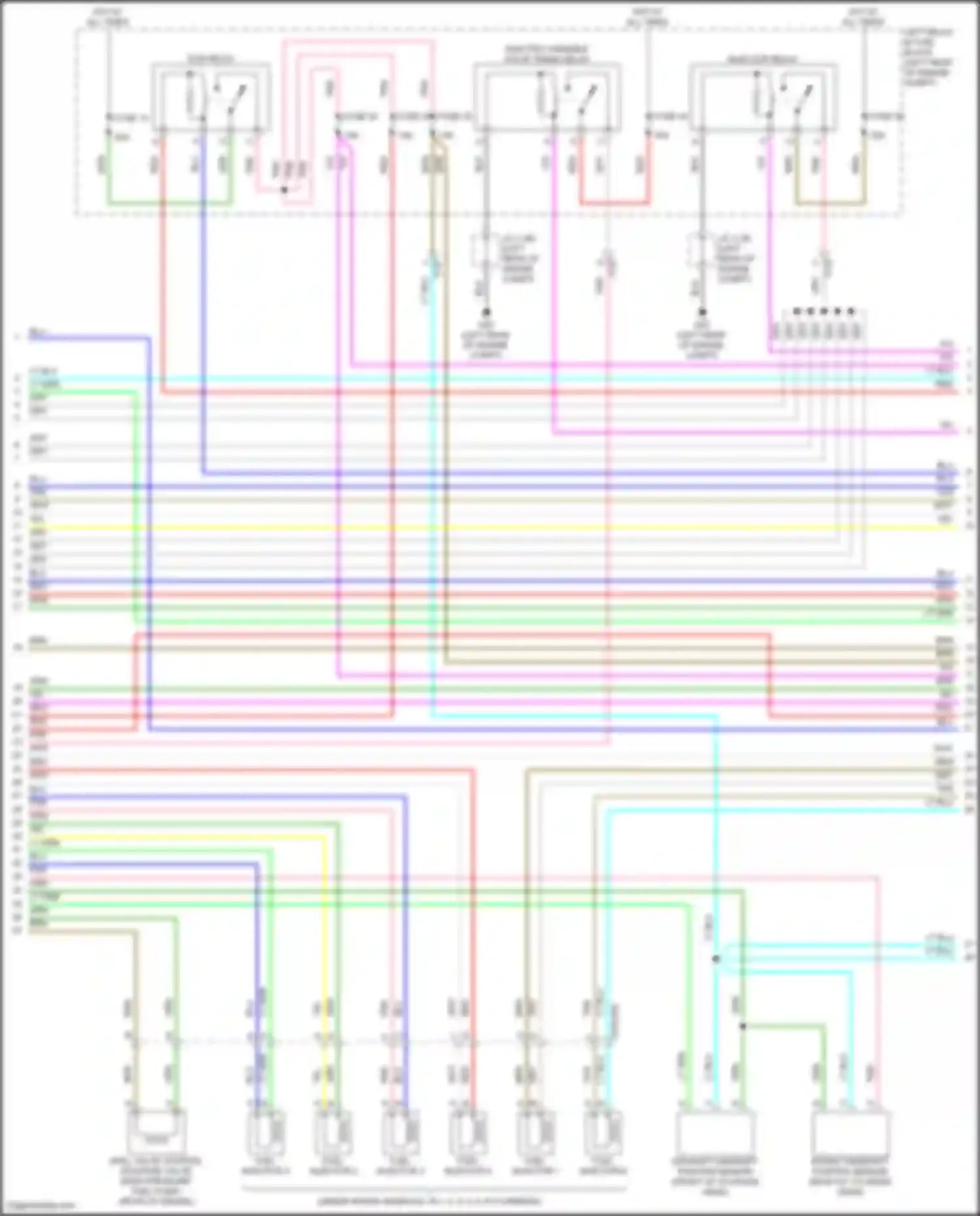 CX-90 Mazda I (2023-2024): Wiring diagram engine performance 3.3l hybrid (4 of 9)