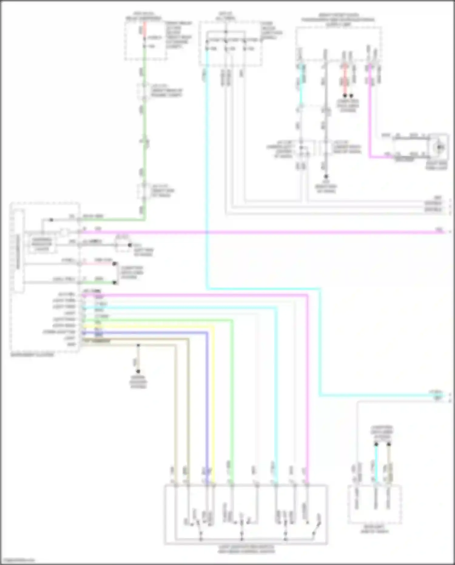 CX-90 Mazda I (2023-2024): Exterior lamps circuit (1 of 4)