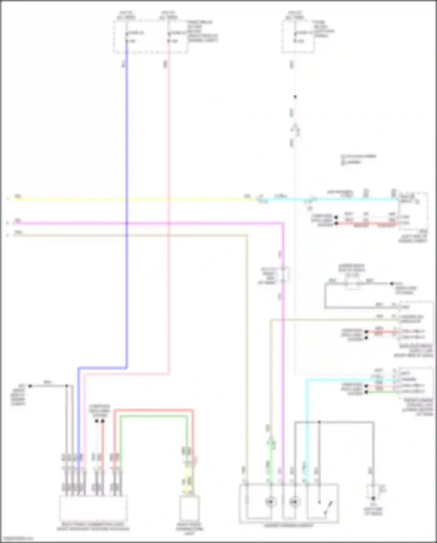 CX-90 Mazda I (2023-2024): Exterior lamps circuit (4 of 4)