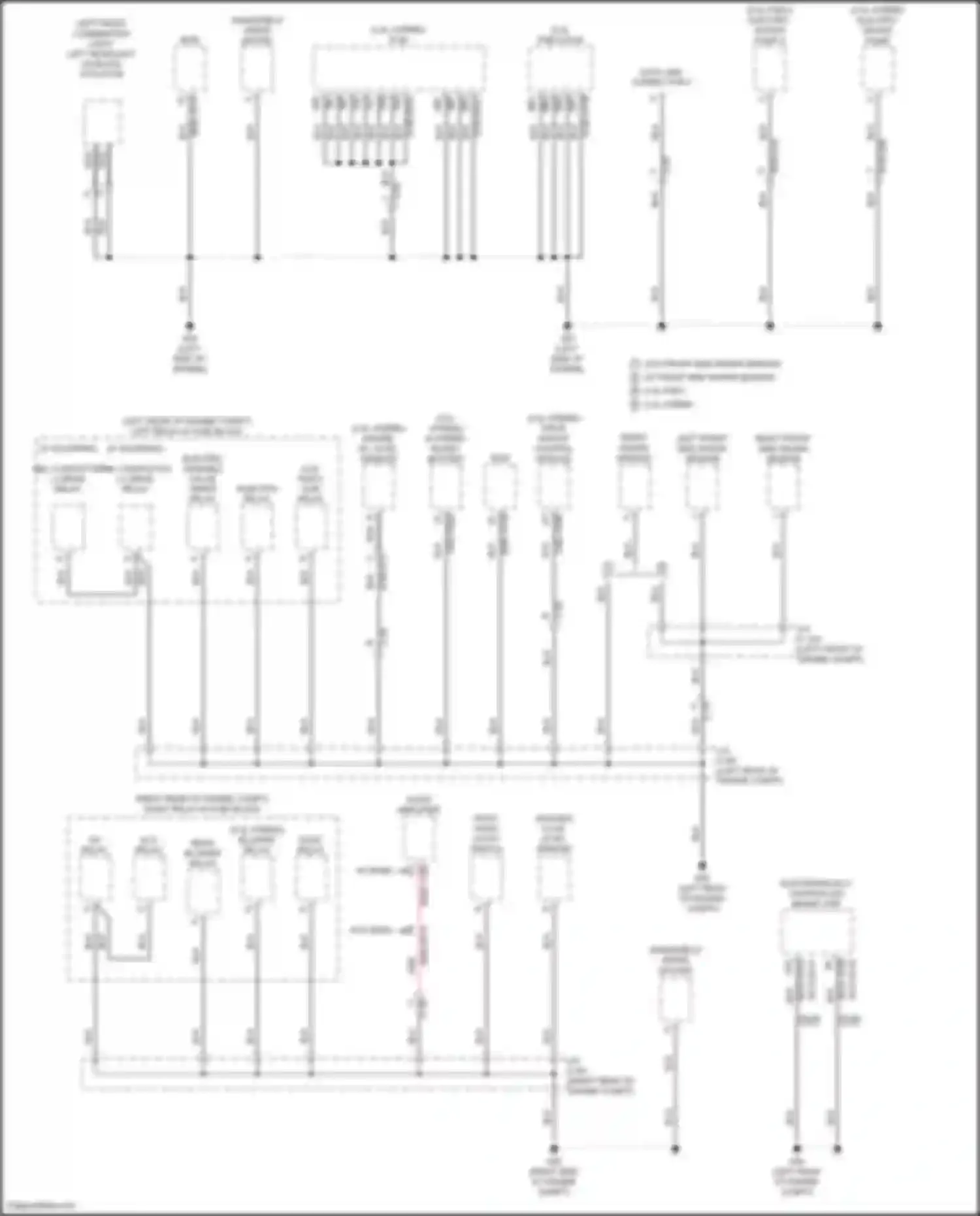 CX-90 Mazda I (2023-2024): Ground distribution circuit (1 of 5)