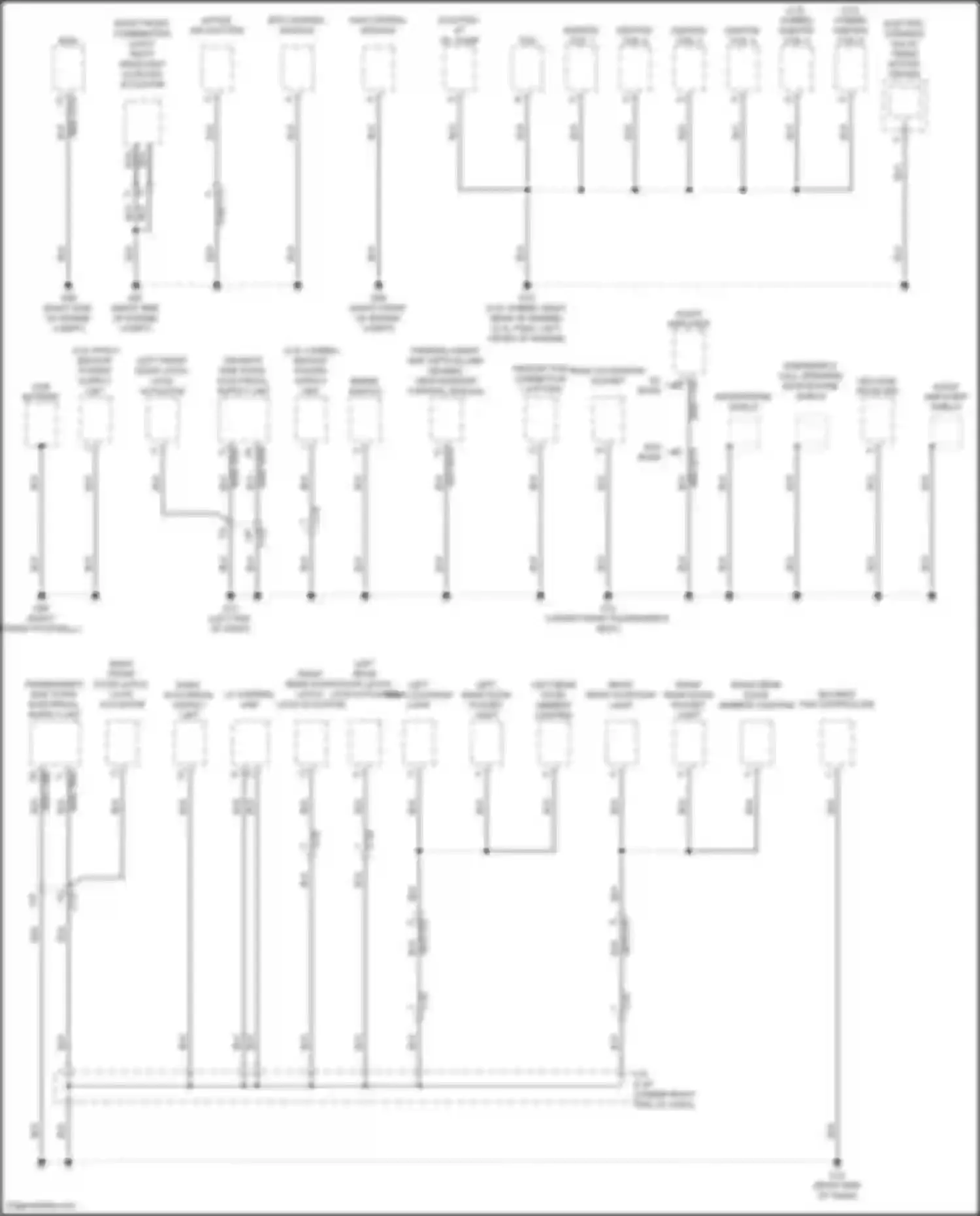 CX-90 Mazda I (2023-2024): Ground distribution circuit (2 of 5)