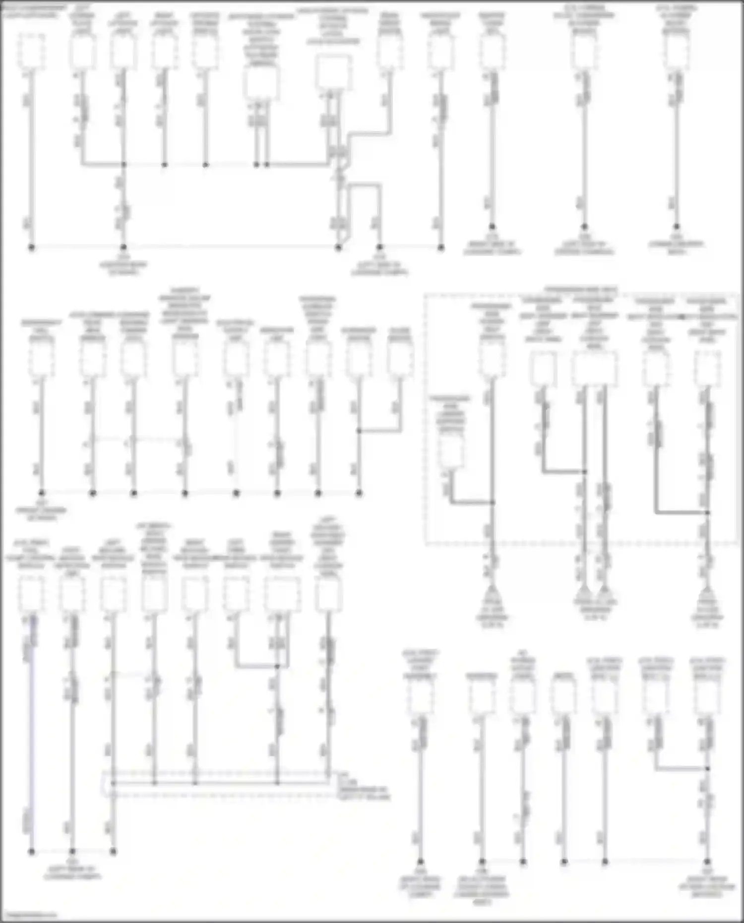 CX-90 Mazda I (2023-2024): Ground distribution circuit (3 of 5)
