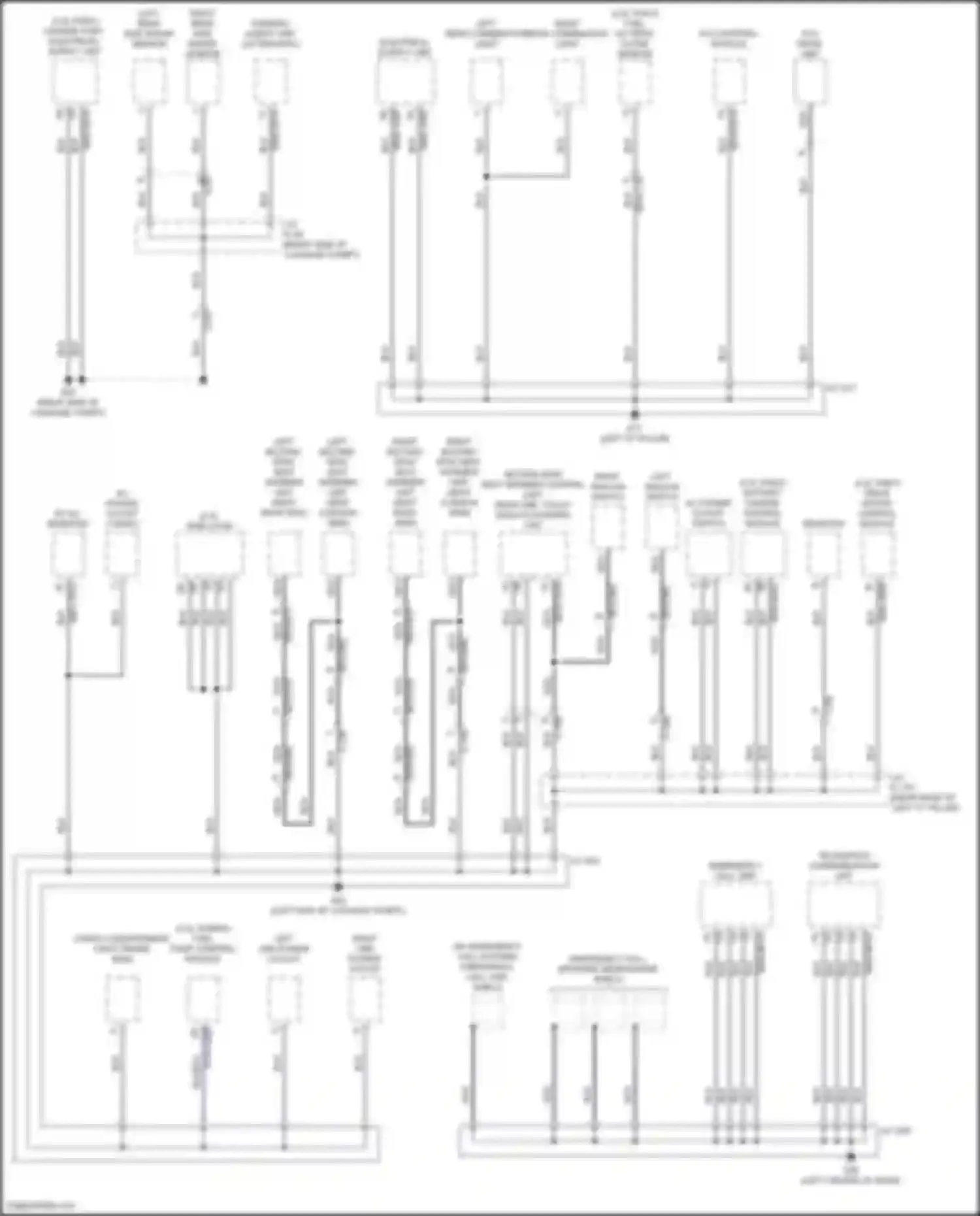 CX-90 Mazda I (2023-2024): Ground distribution circuit (4 of 5)