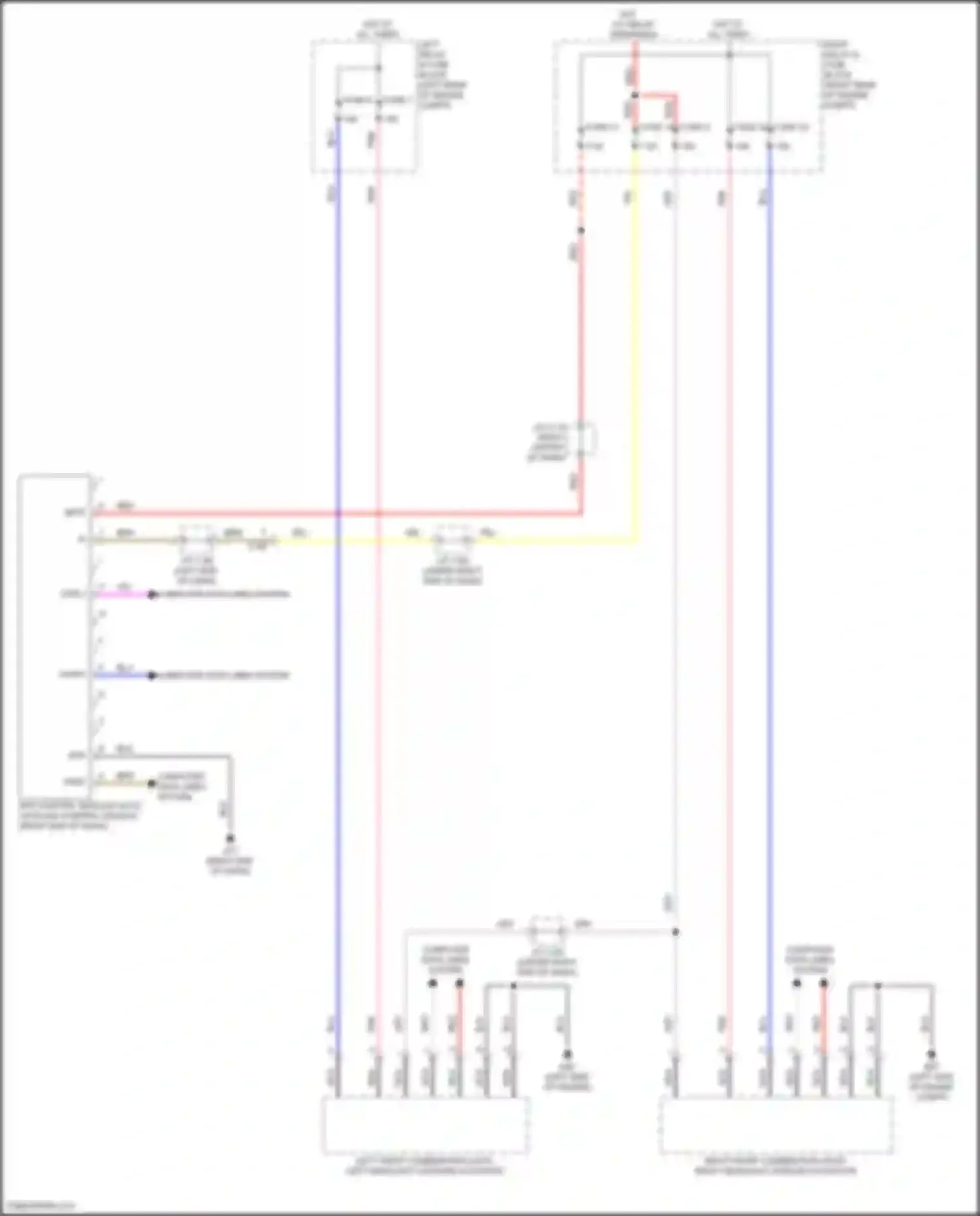 CX-90 Mazda I (2023-2024): Headlamps leveling circuit