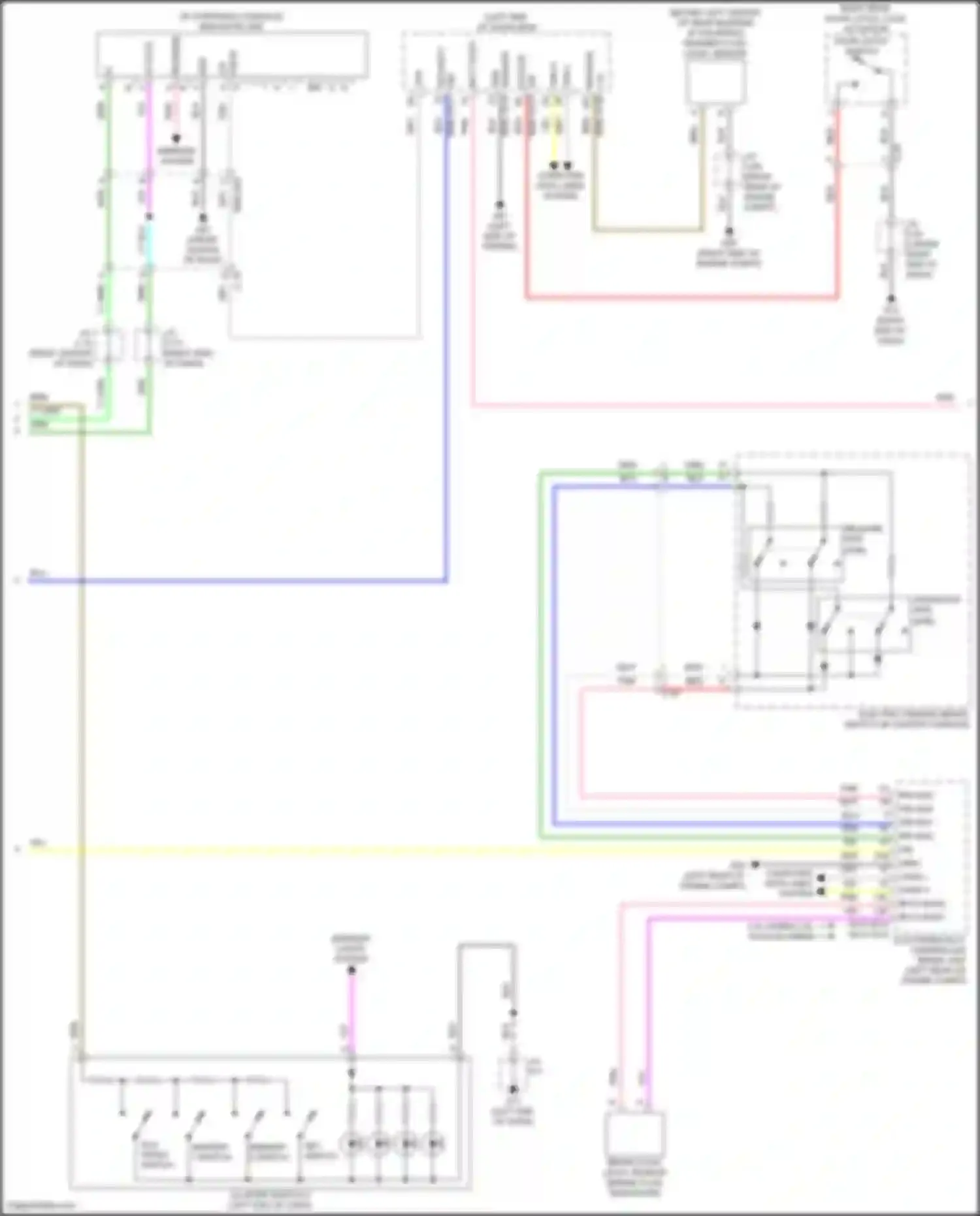 CX-90 Mazda I (2023-2024): Instrument cluster circuit (2 of 3)