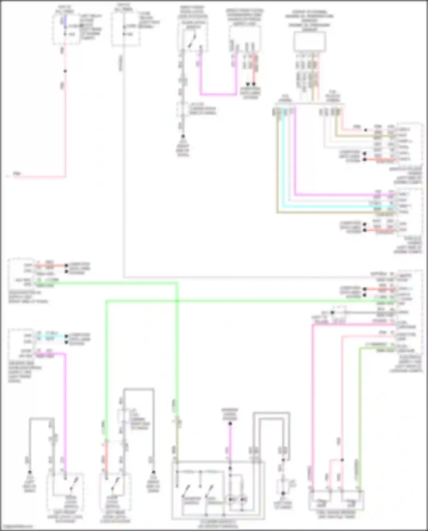 CX-90 Mazda I (2023-2024): Instrument cluster circuit (3 of 3)