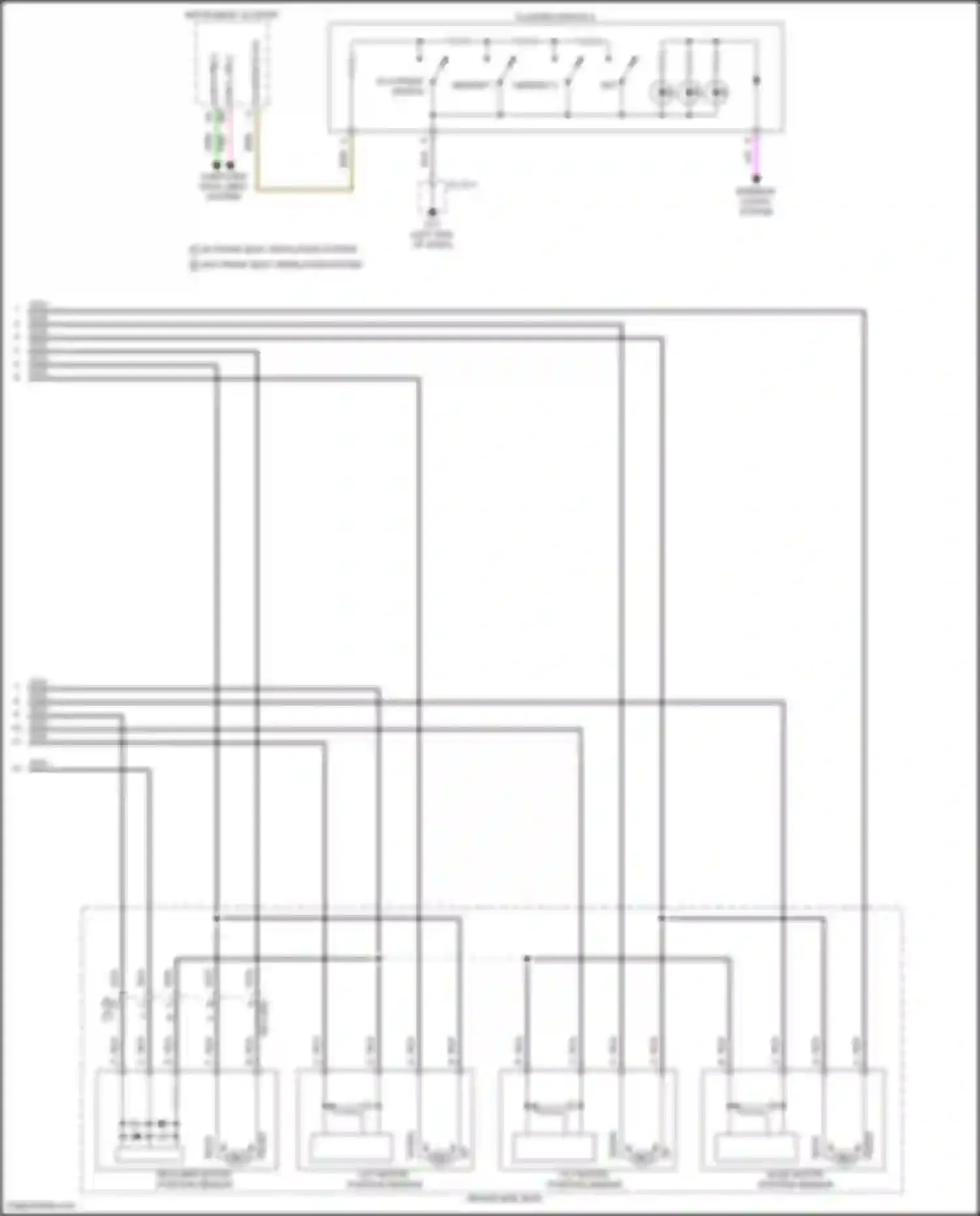 CX-90 Mazda I (2023-2024): Memory seat circuit (2 of 2)