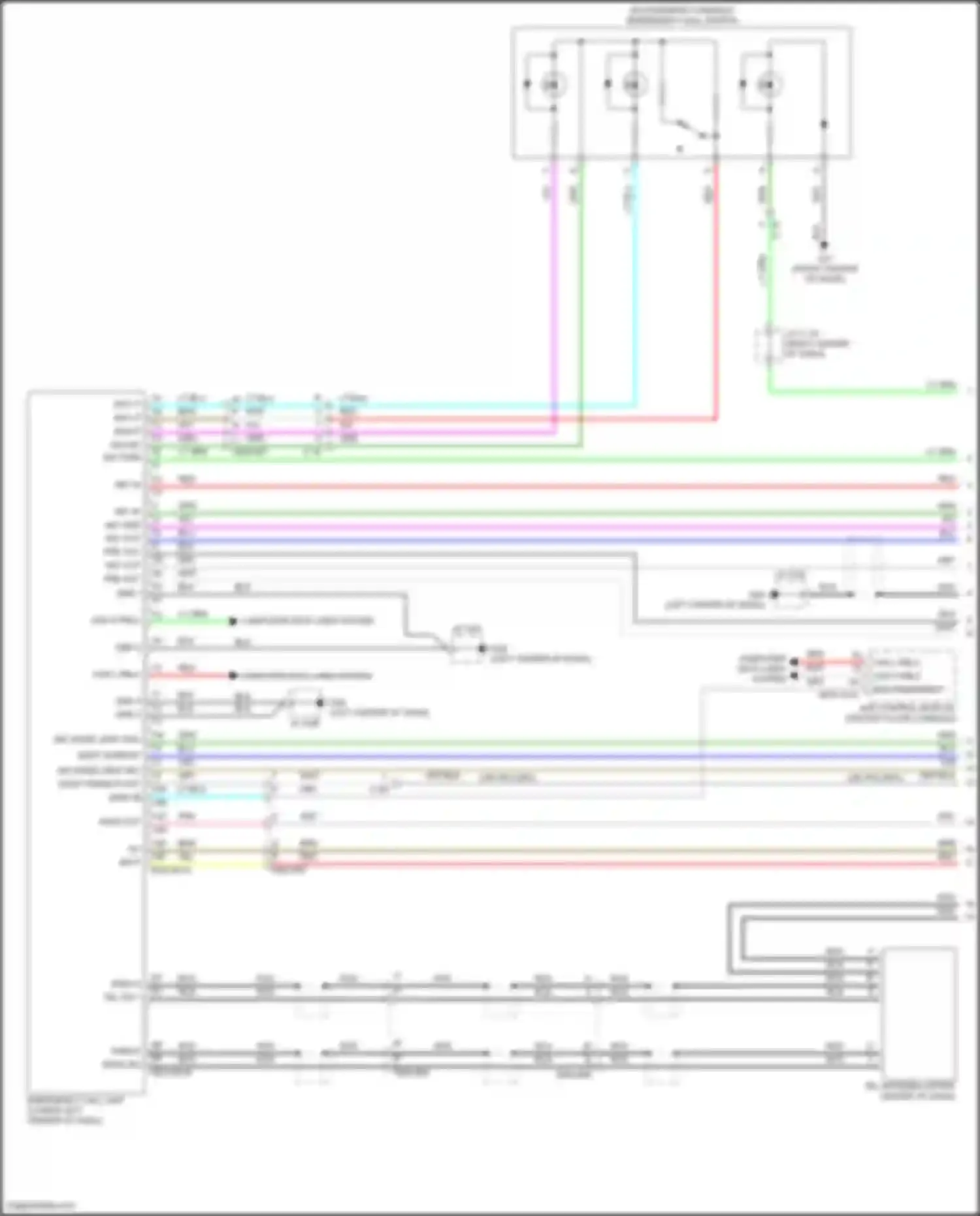 CX-90 Mazda I (2023-2024): Emergency call circuit (1 of 2)