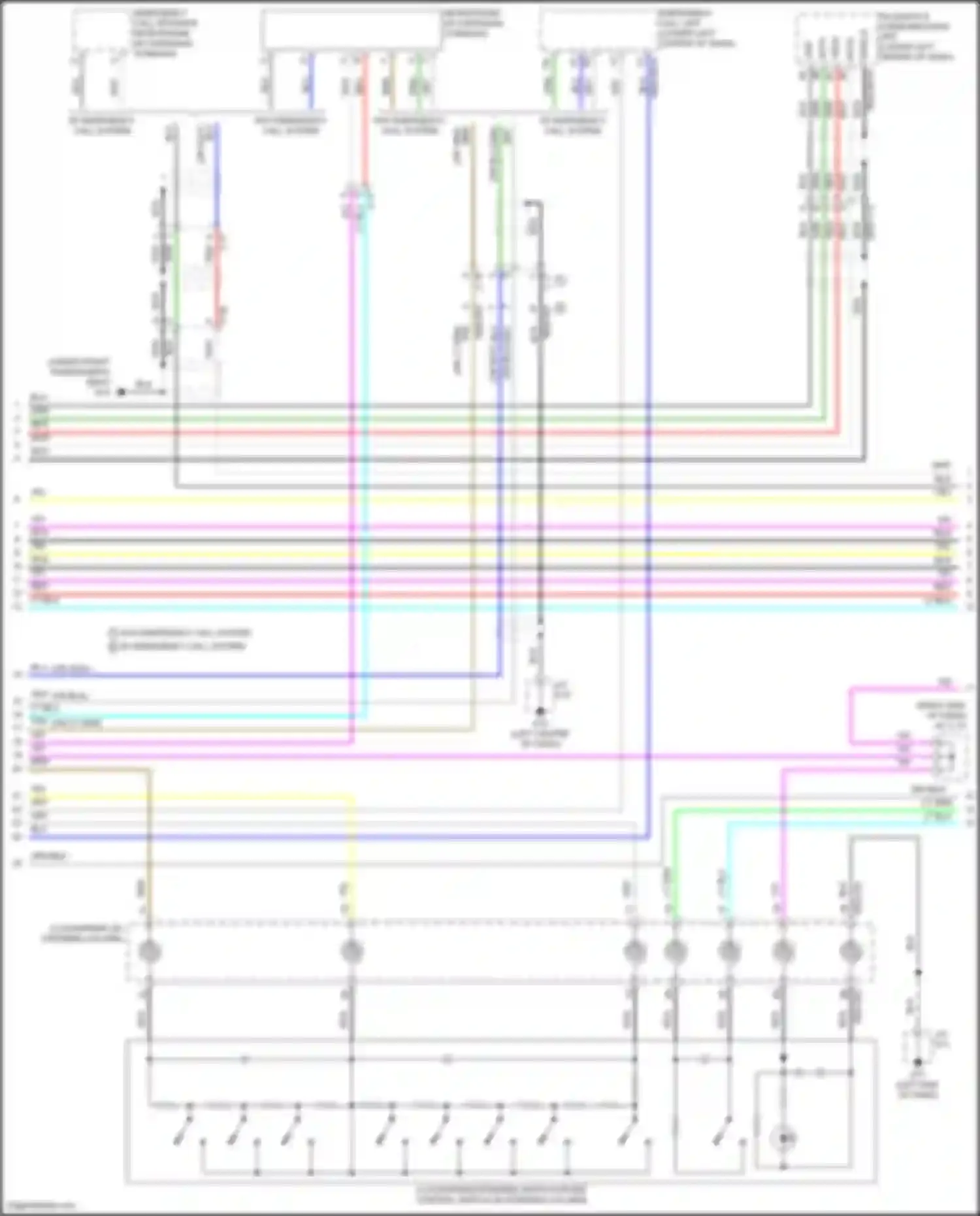CX-90 Mazda I (2023-2024): Navigation circuit, w/ bose (2 of 4)