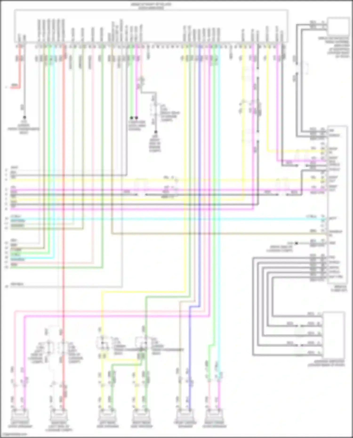 CX-90 Mazda I (2023-2024): Navigation circuit, w/ bose (4 of 4)