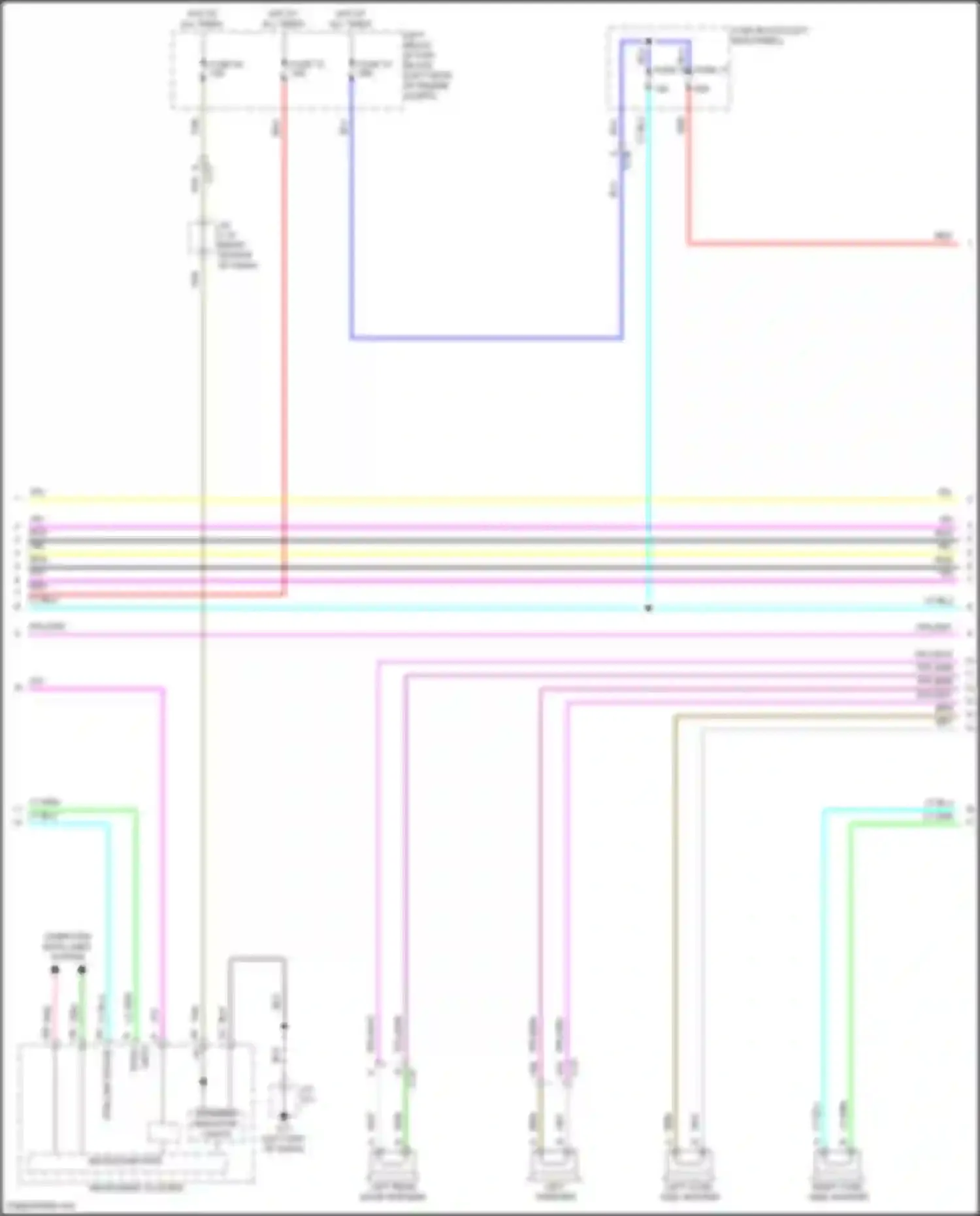CX-90 Mazda I (2023-2024): Navigation circuit, w/o bose (3 of 4)