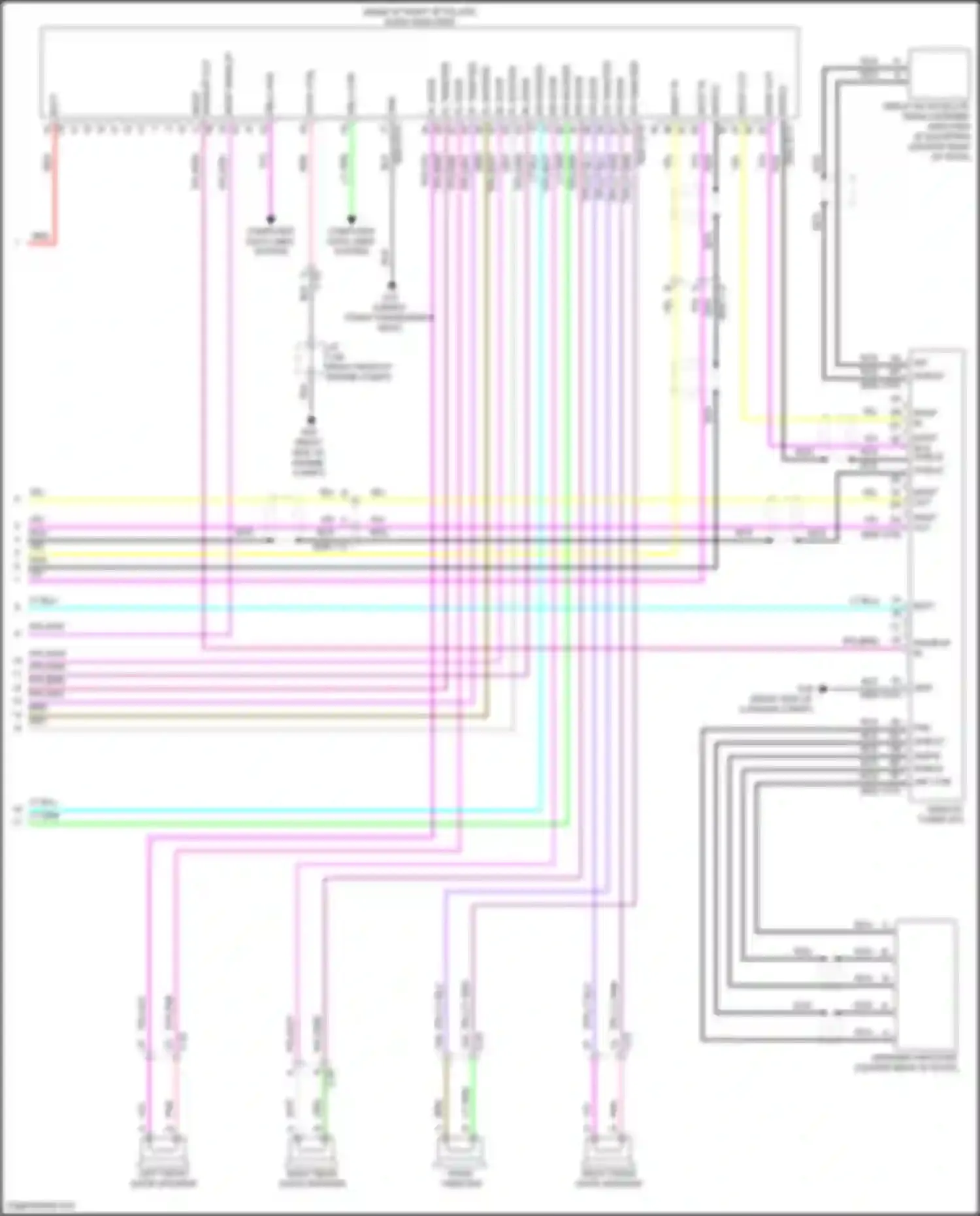 CX-90 Mazda I (2023-2024): Navigation circuit, w/o bose (4 of 4)