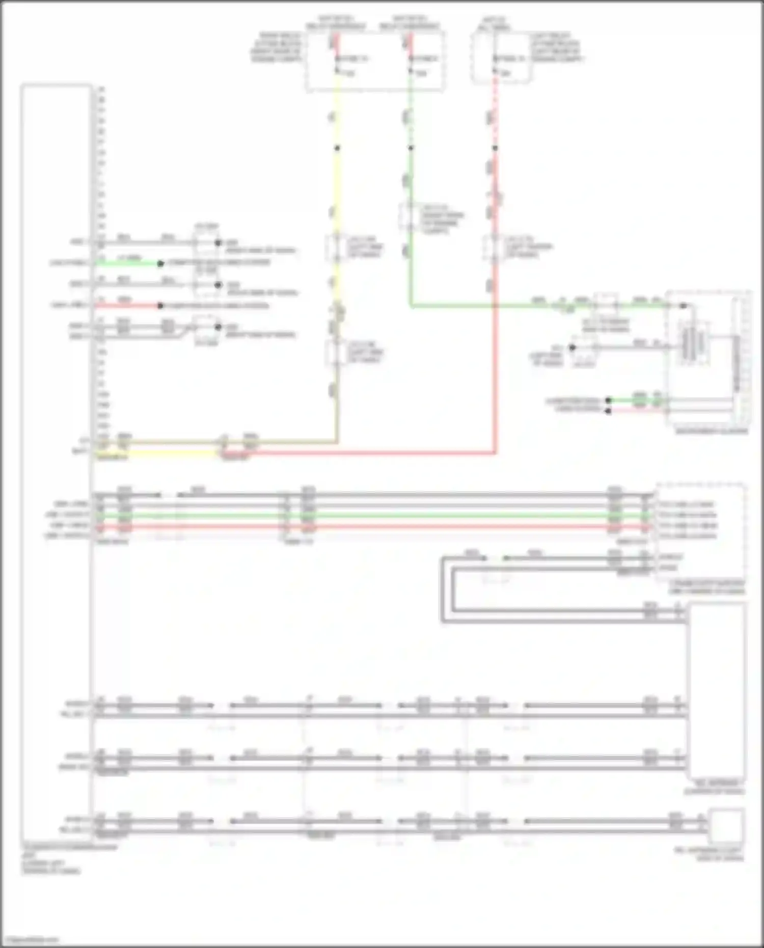 CX-90 Mazda I (2023-2024): Telematics communication circuit