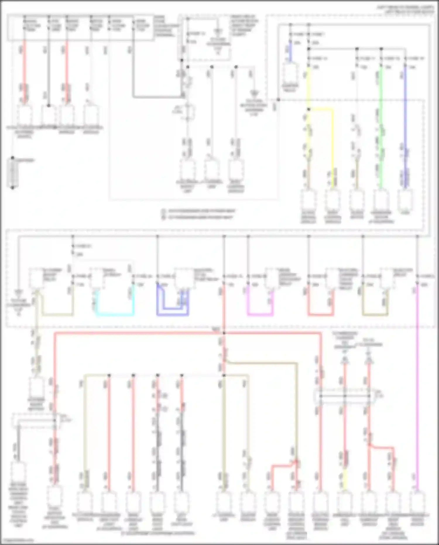 CX-90 Mazda I (2023-2024): Power distribution circuit, hybrid (1 of 5)