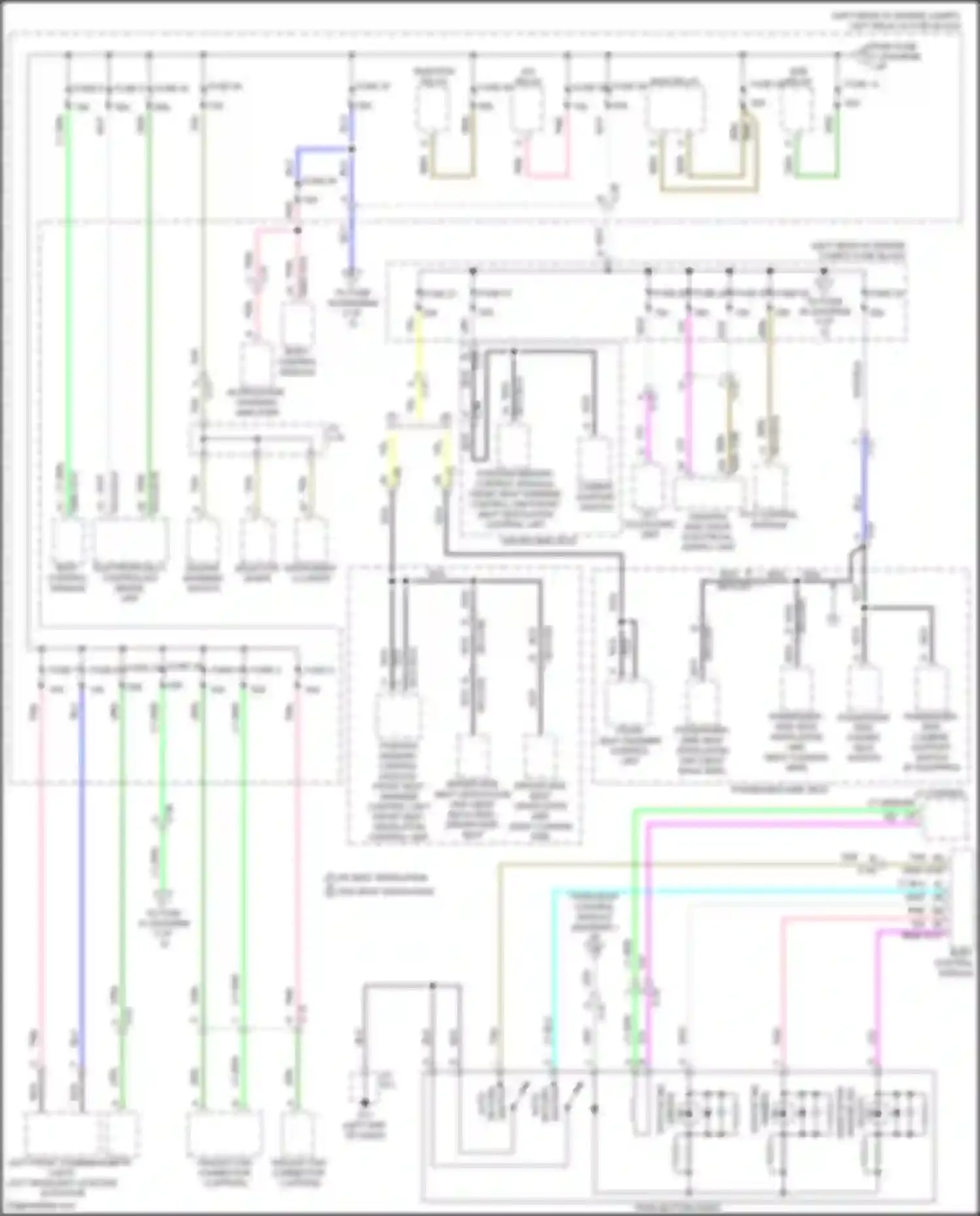 CX-90 Mazda I (2023-2024): Power distribution circuit, hybrid (4 of 5)